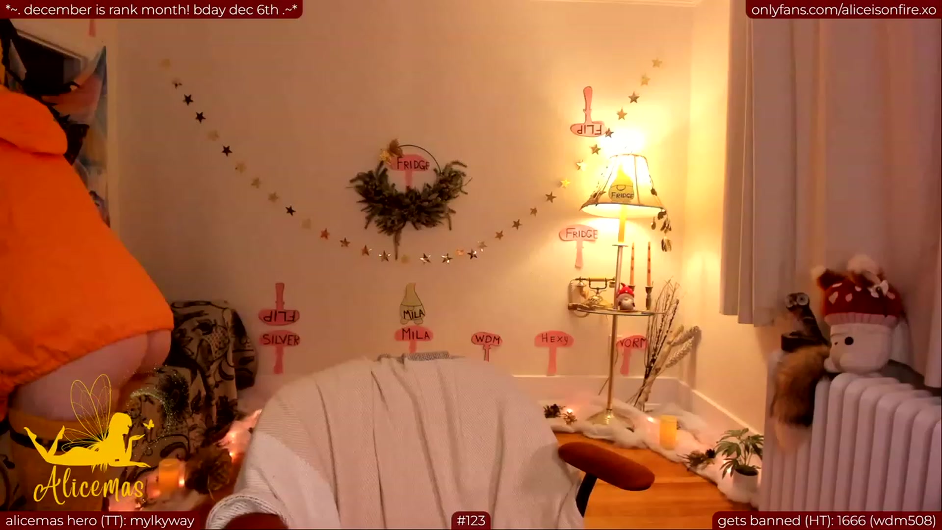 Gallery image thumbnail from aliceisonfire's myfreecams stream on, 12/06/2023, 08:29 image 17 of 20