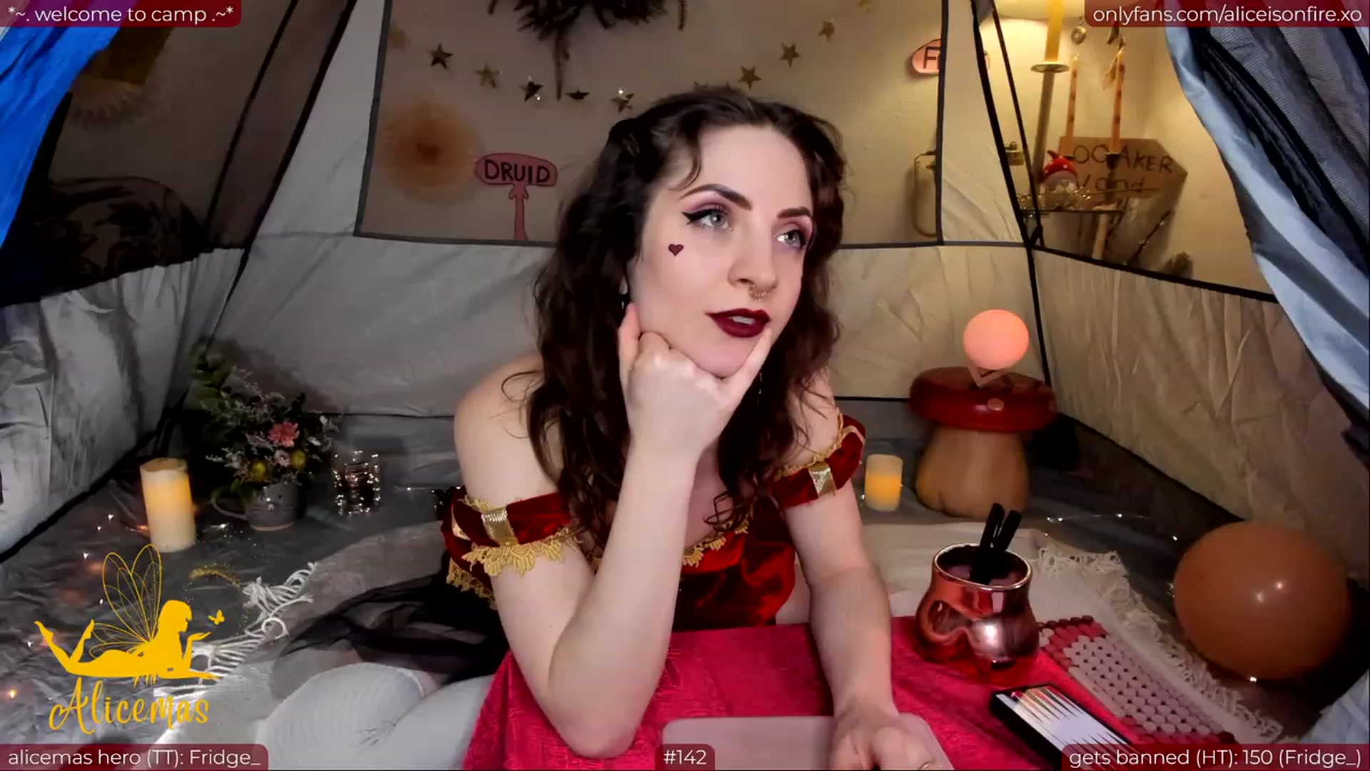 Gallery image thumbnail from aliceisonfire's myfreecams stream on, 12/20/2023, 09:18 image 9 of 20