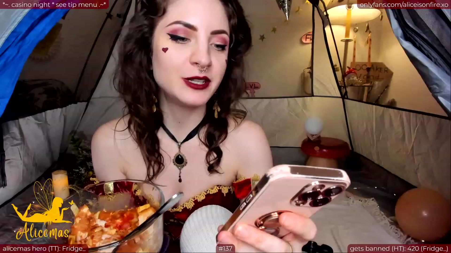 Gallery image thumbnail from aliceisonfire's myfreecams stream on, 12/20/2023, 10:30 image 2 of 20