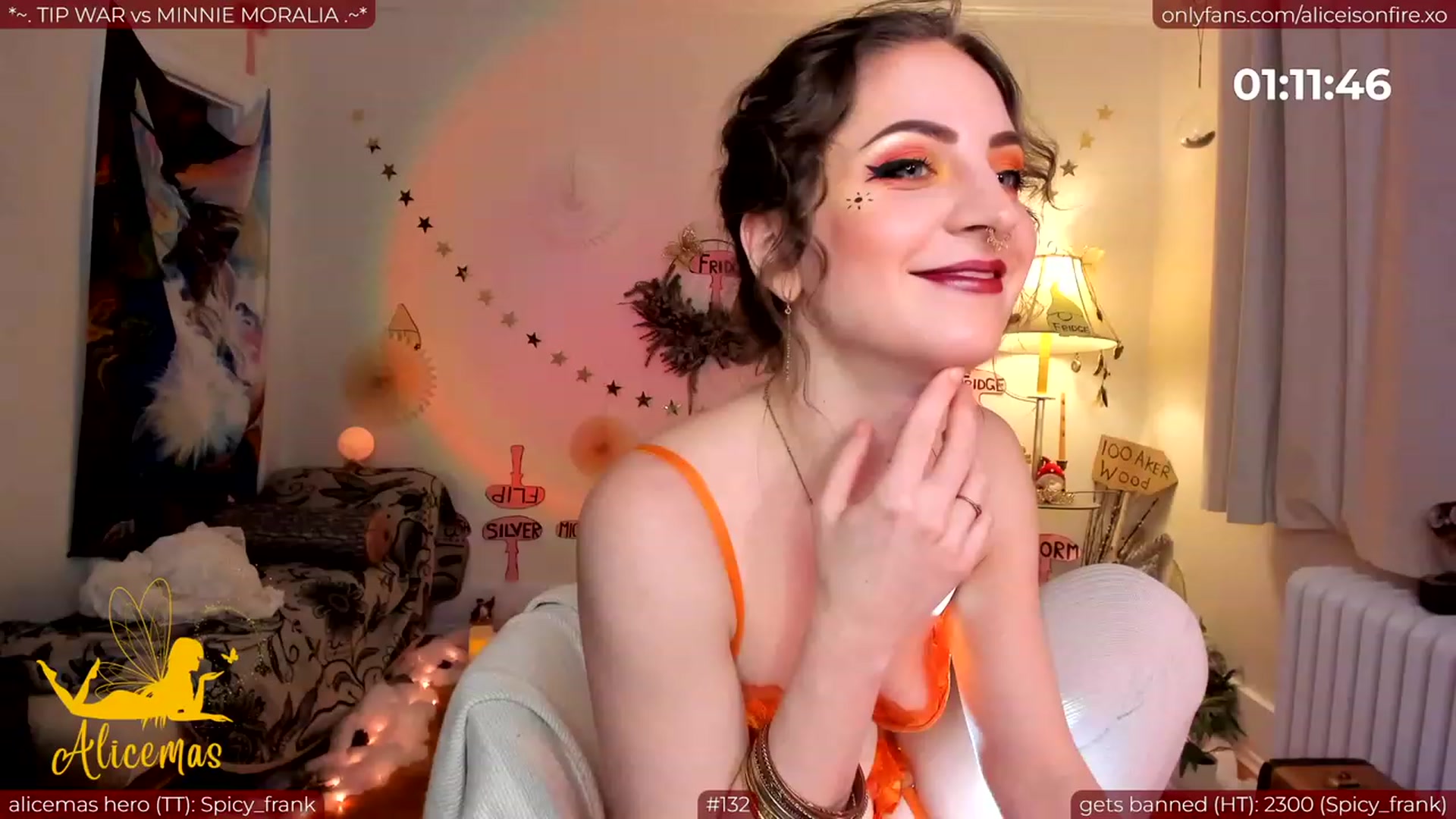 Gallery image thumbnail from aliceisonfire's myfreecams stream on, 12/22/2023, 05:58 image 18 of 20