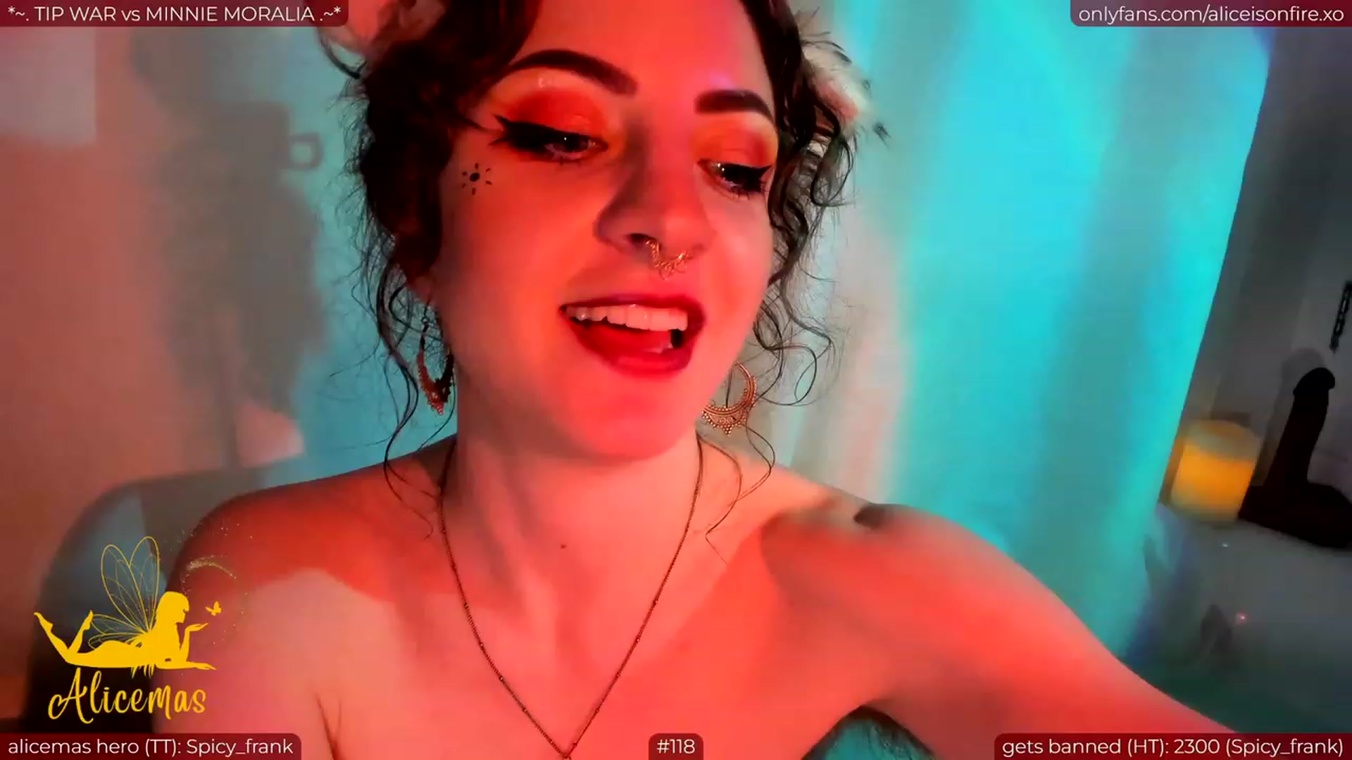 Gallery image thumbnail from aliceisonfire's myfreecams stream on, 12/22/2023, 10:37 image 7 of 20