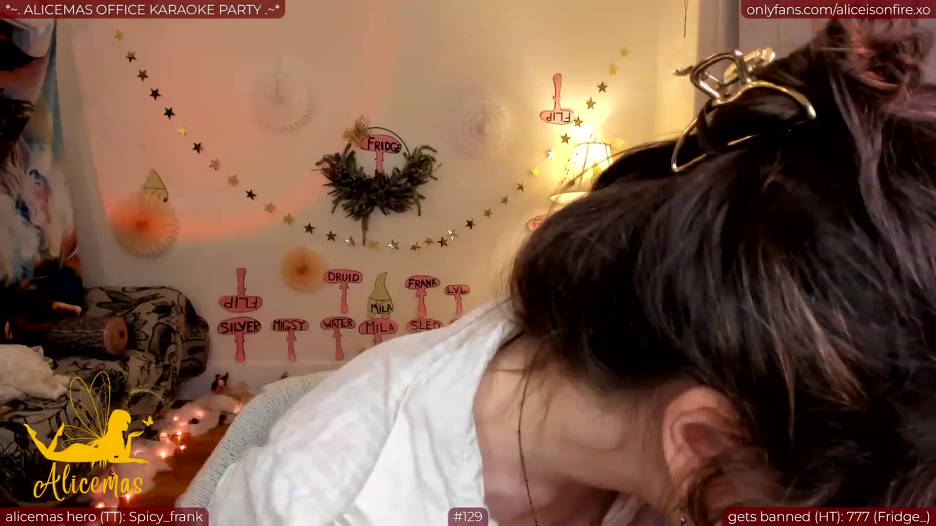 Gallery image thumbnail from aliceisonfire's myfreecams stream on, 12/23/2023, 06:48 image 20 of 20