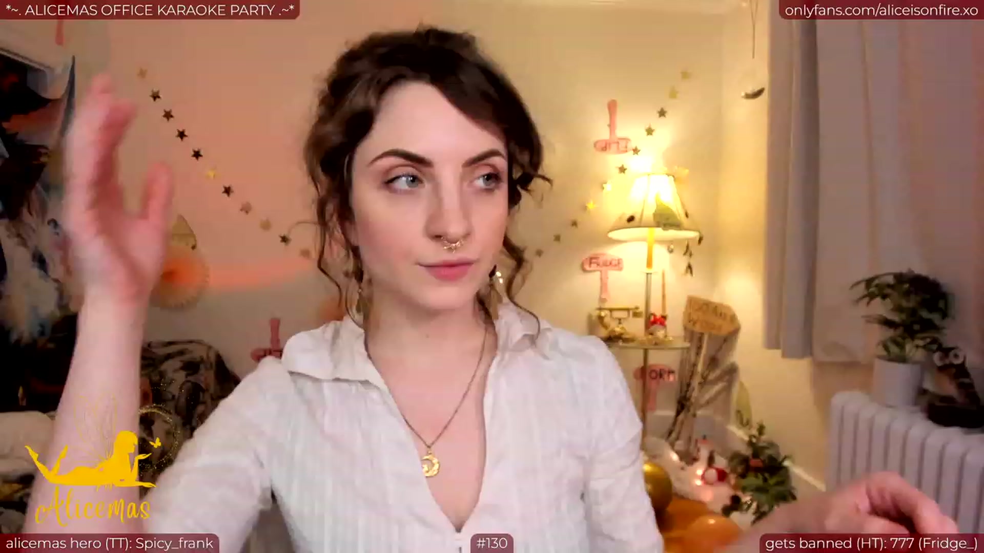 Gallery image thumbnail from aliceisonfire's myfreecams stream on, 12/23/2023, 06:48 image 13 of 20