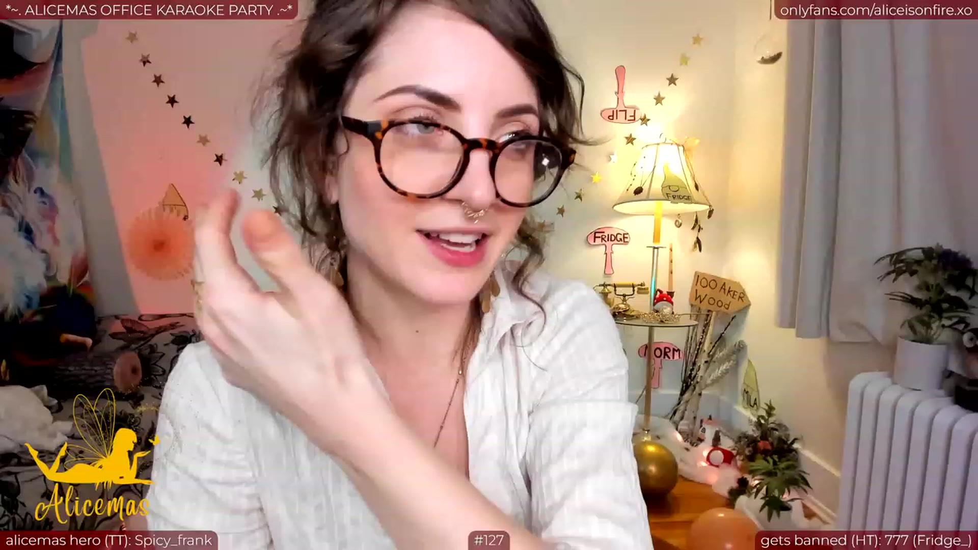 Gallery image thumbnail from aliceisonfire's myfreecams stream on, 12/23/2023, 10:48 image 4 of 20