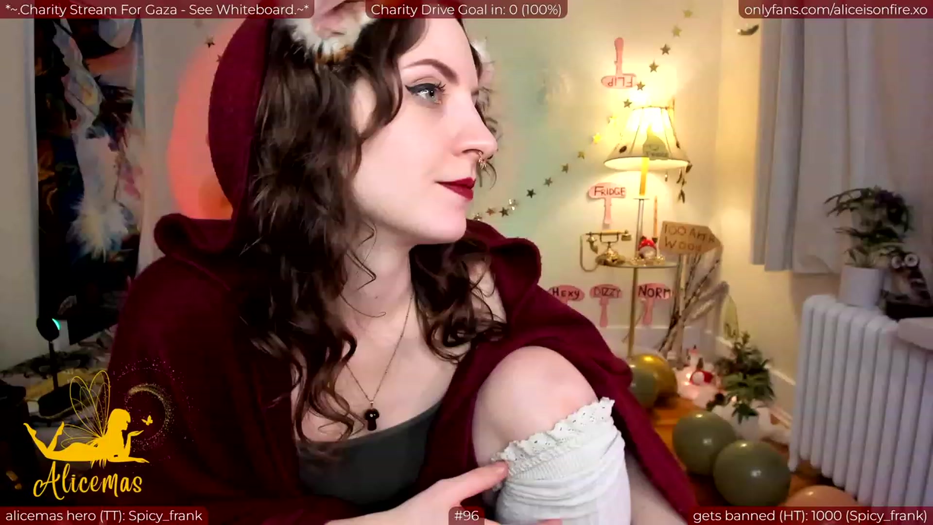 Gallery image thumbnail from aliceisonfire's myfreecams stream on, 12/26/2023, 11:05 image 3 of 20