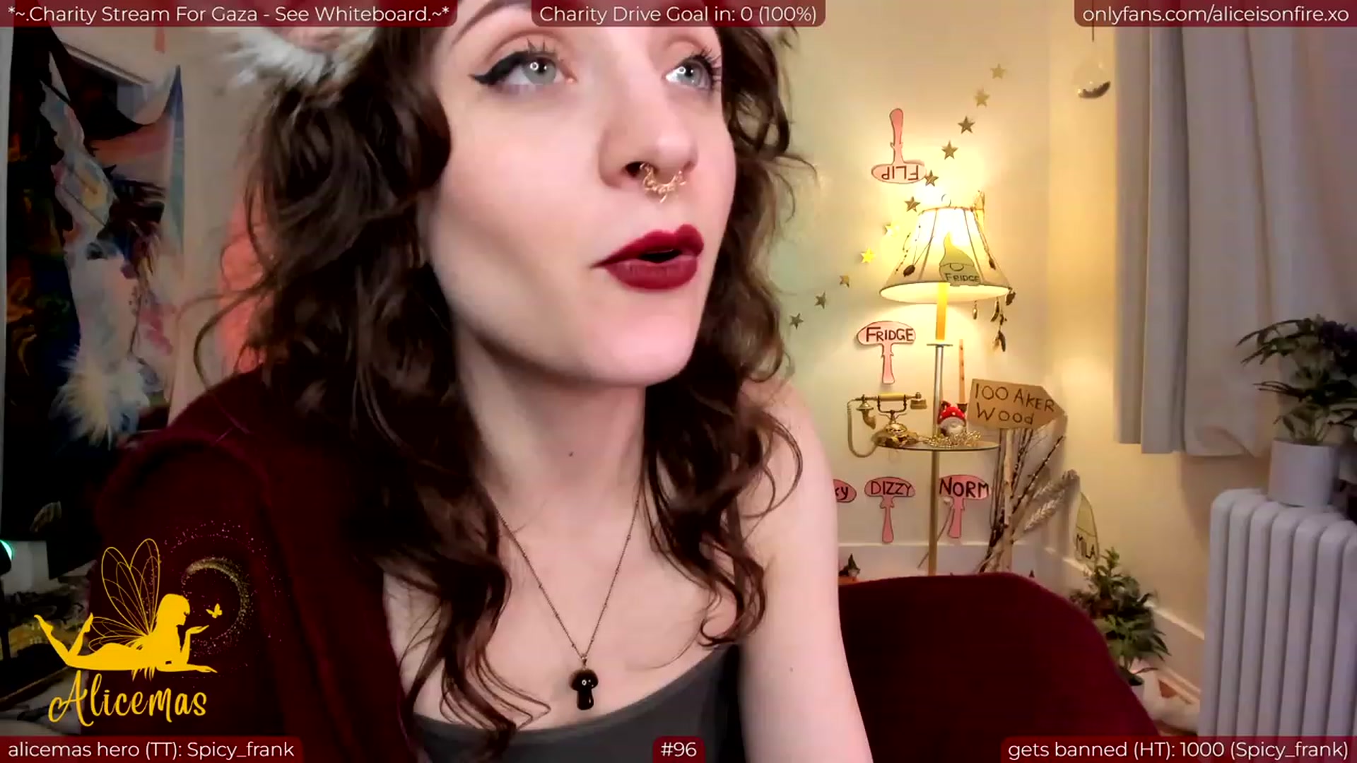 Gallery image thumbnail from aliceisonfire's myfreecams stream on, 12/26/2023, 11:05 image 14 of 20