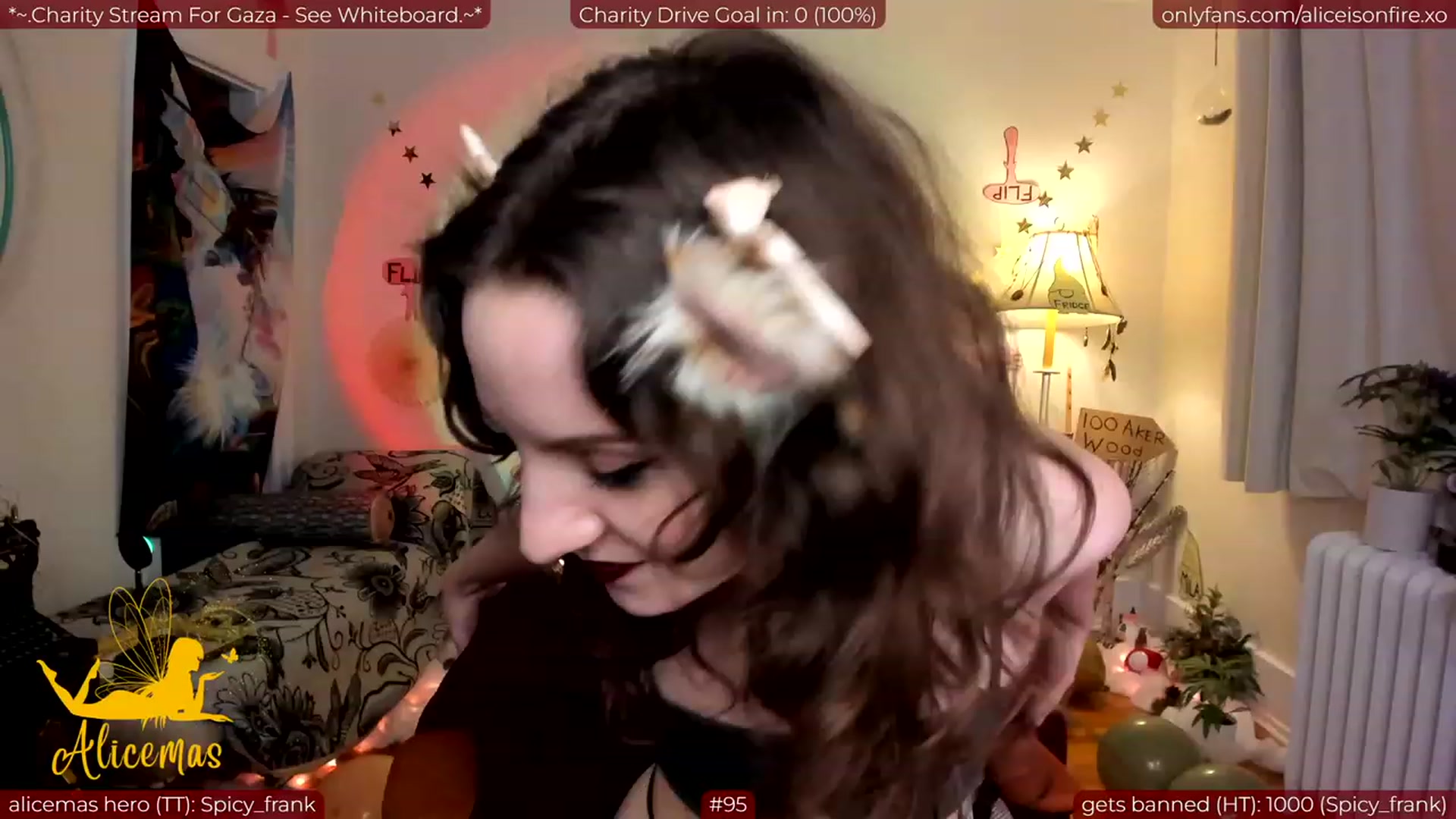 Gallery image thumbnail from aliceisonfire's myfreecams stream on, 12/26/2023, 11:05 image 17 of 20
