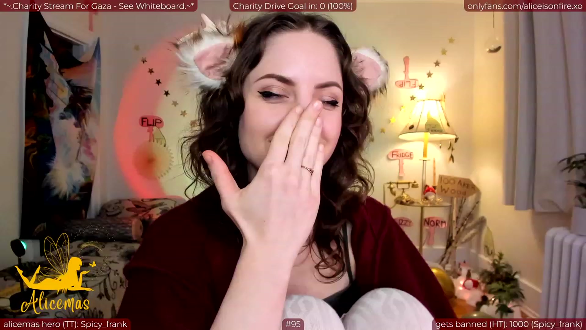 Gallery image thumbnail from aliceisonfire's myfreecams stream on, 12/26/2023, 11:05 image 18 of 20