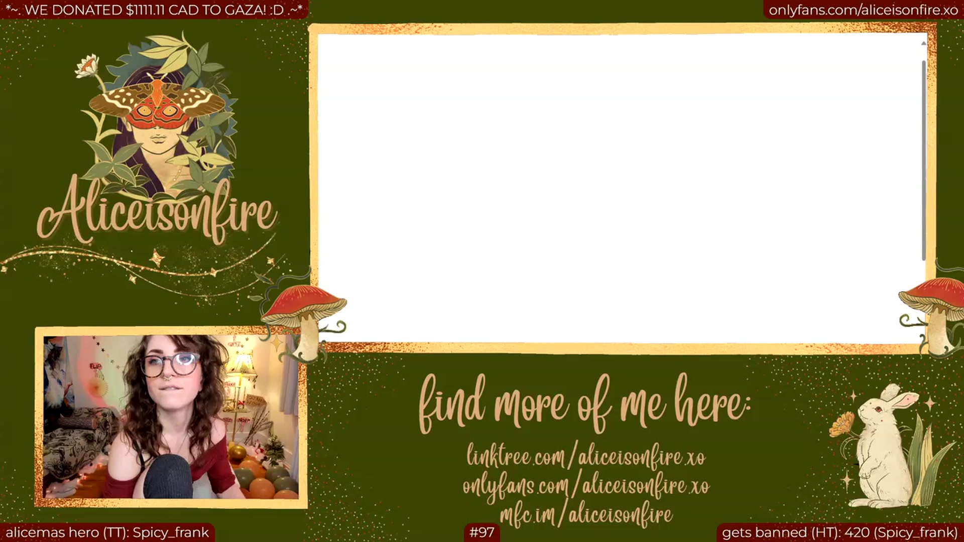 Gallery image thumbnail from aliceisonfire's myfreecams stream on, 12/27/2023, 10:06 image 9 of 20