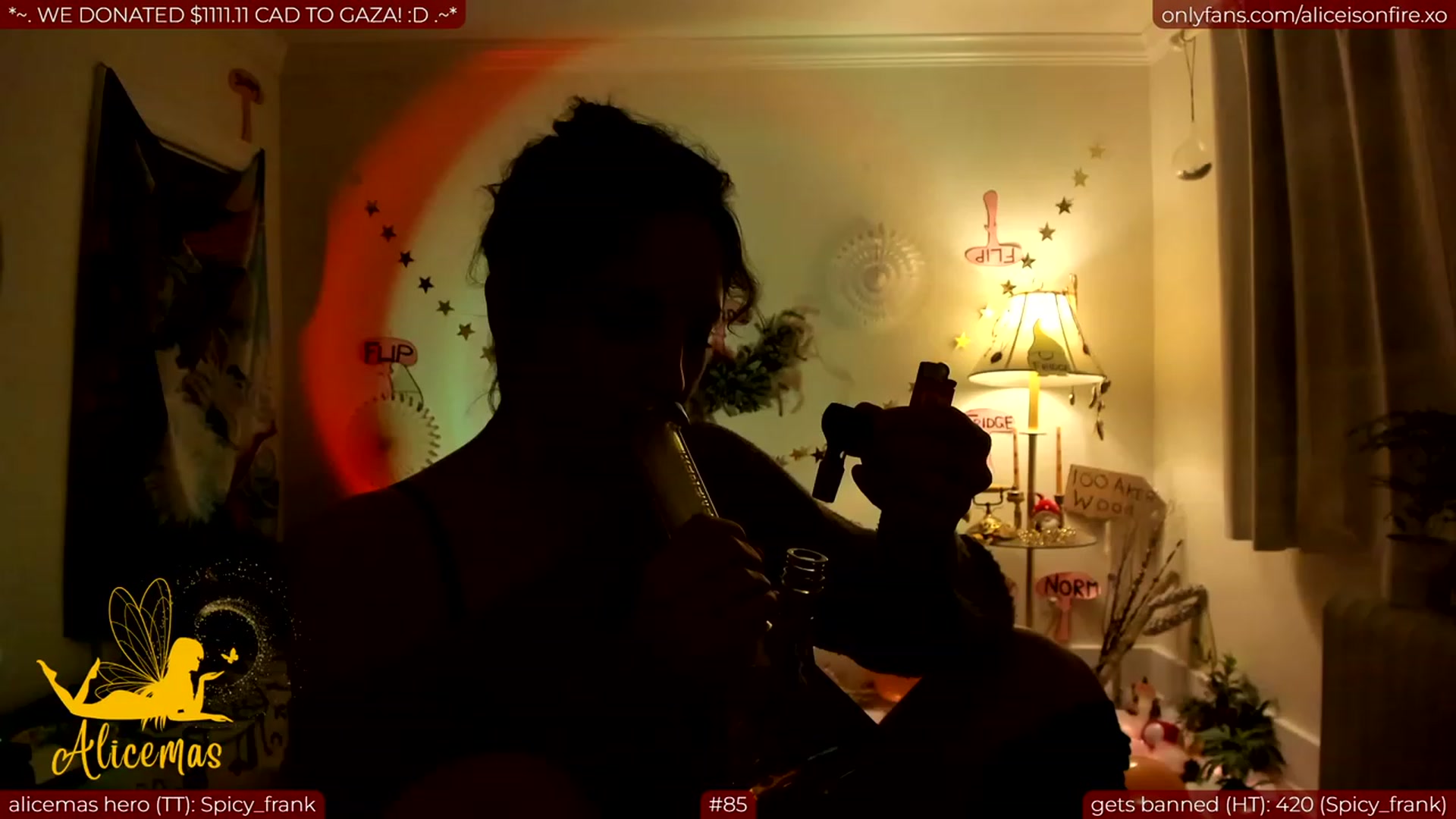 Gallery image thumbnail from aliceisonfire's myfreecams stream on, 12/27/2023, 12:40 image 19 of 20
