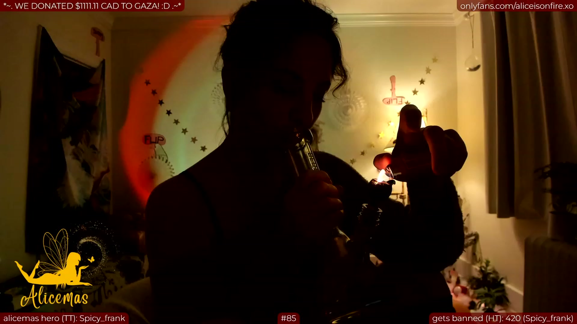 Gallery image thumbnail from aliceisonfire's myfreecams stream on, 12/27/2023, 12:40 image 18 of 20