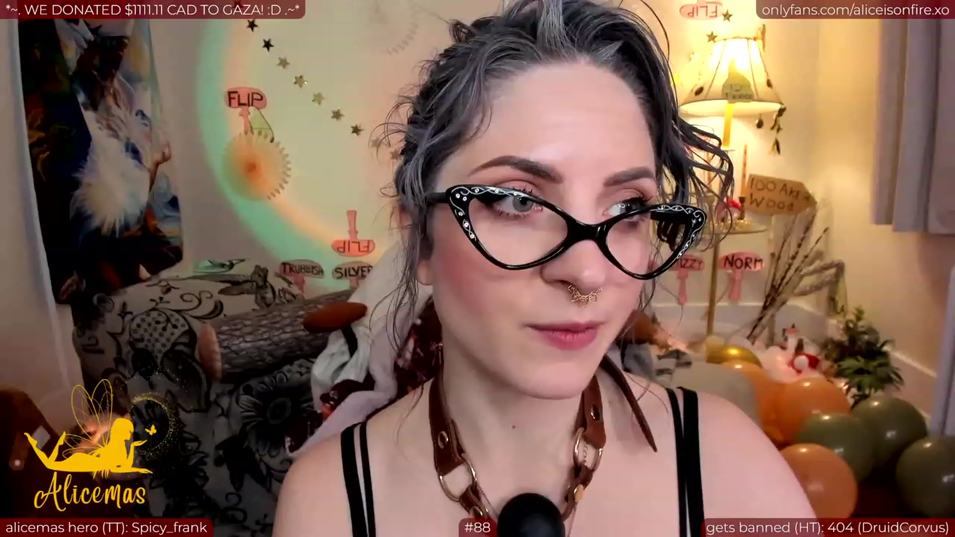 Gallery image thumbnail from aliceisonfire's myfreecams stream on, 12/28/2023, 07:55 image 13 of 20