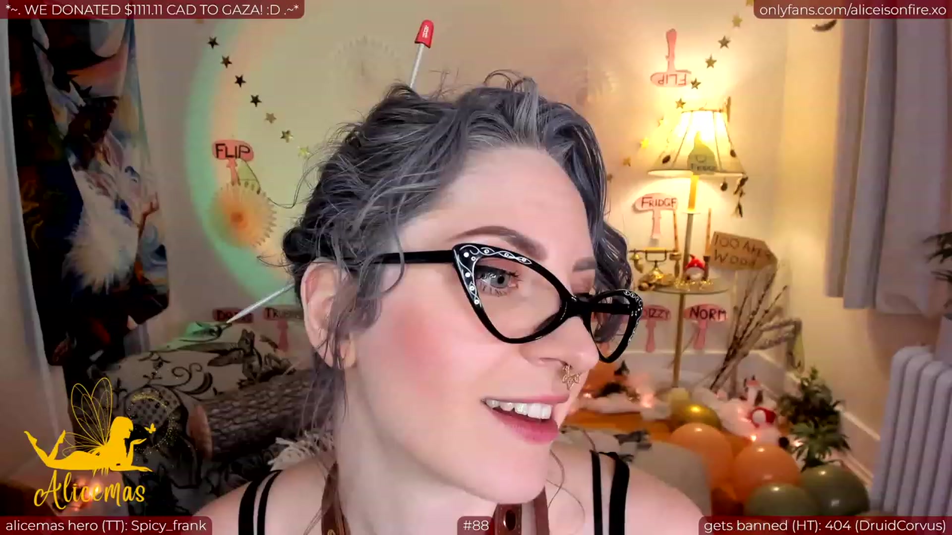 Gallery image thumbnail from aliceisonfire's myfreecams stream on, 12/28/2023, 07:55 image 14 of 20