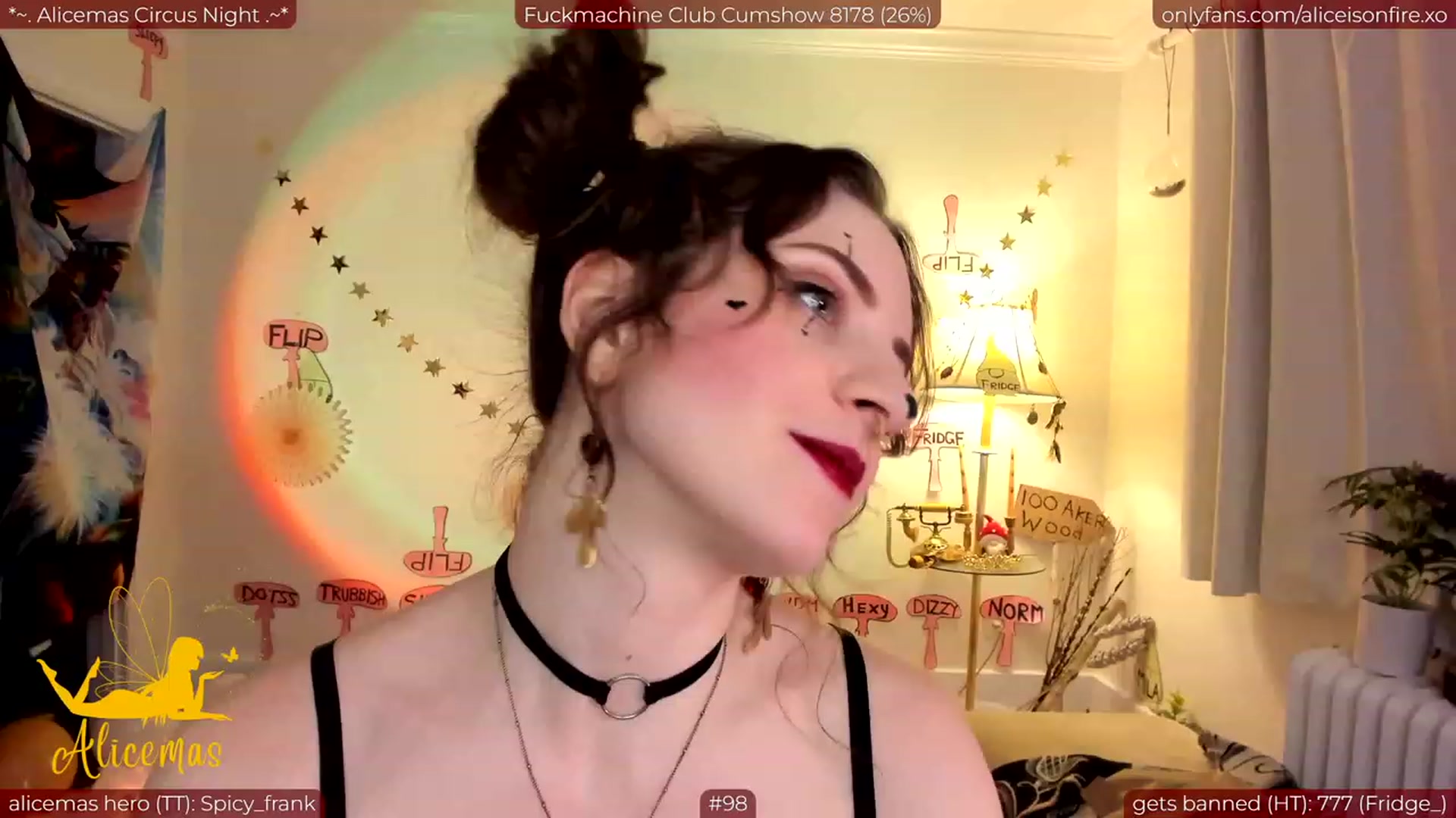 Gallery image thumbnail from aliceisonfire's myfreecams stream on, 12/30/2023, 08:59 image 7 of 20