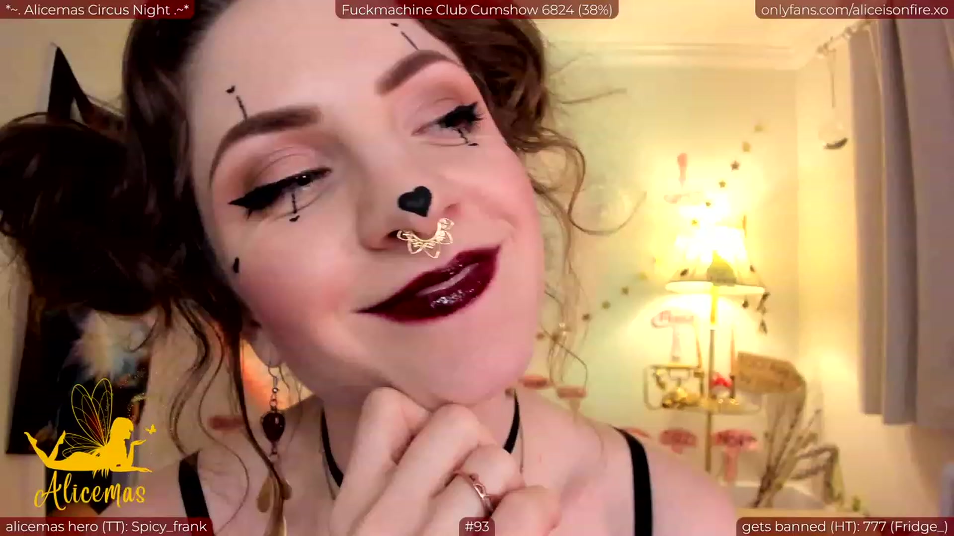 Gallery image thumbnail from aliceisonfire's myfreecams stream on, 12/30/2023, 08:59 image 13 of 20