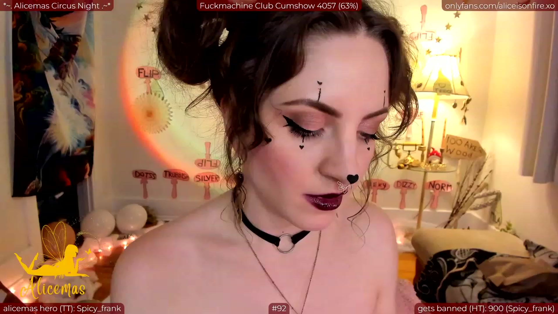 Gallery image thumbnail from aliceisonfire's myfreecams stream on, 12/30/2023, 10:40 image 16 of 20