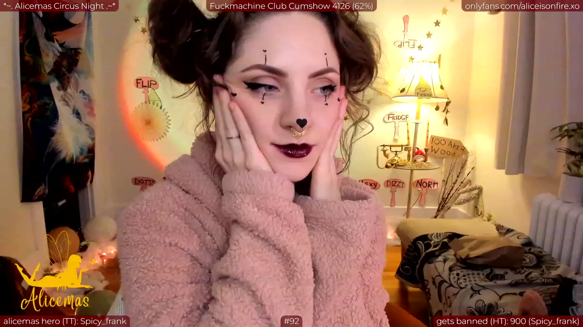 Gallery image thumbnail from aliceisonfire's myfreecams stream on, 12/30/2023, 10:40 image 6 of 20