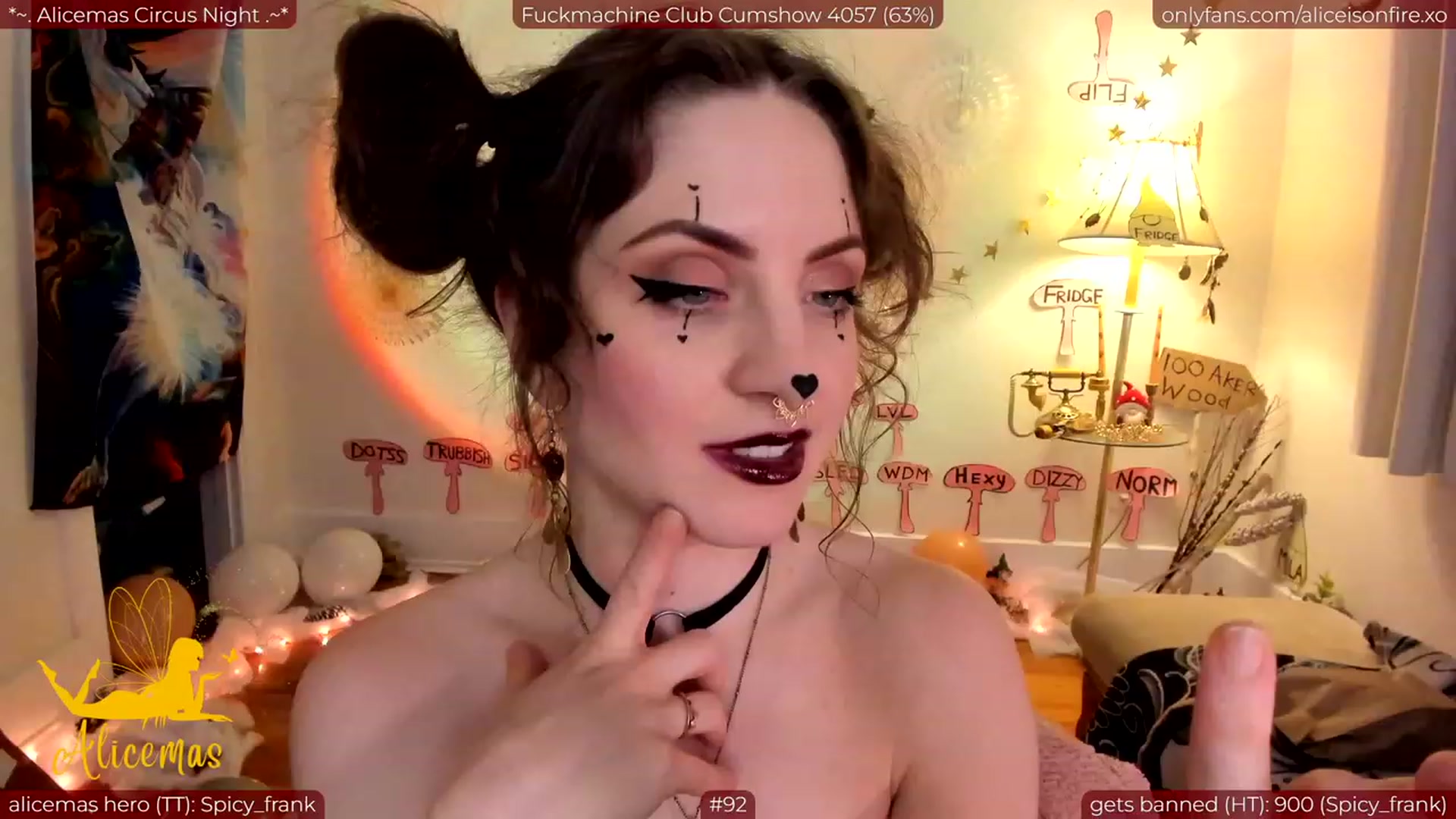 Gallery image thumbnail from aliceisonfire's myfreecams stream on, 12/30/2023, 10:40 image 14 of 20