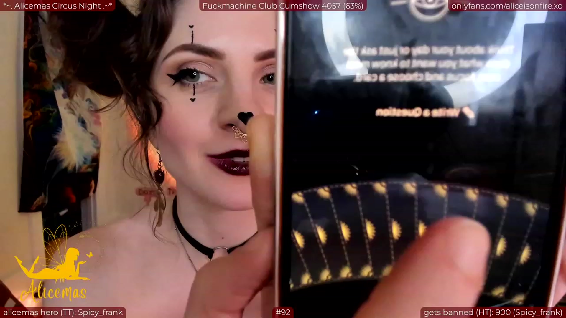 Gallery image thumbnail from aliceisonfire's myfreecams stream on, 12/30/2023, 10:40 image 11 of 20