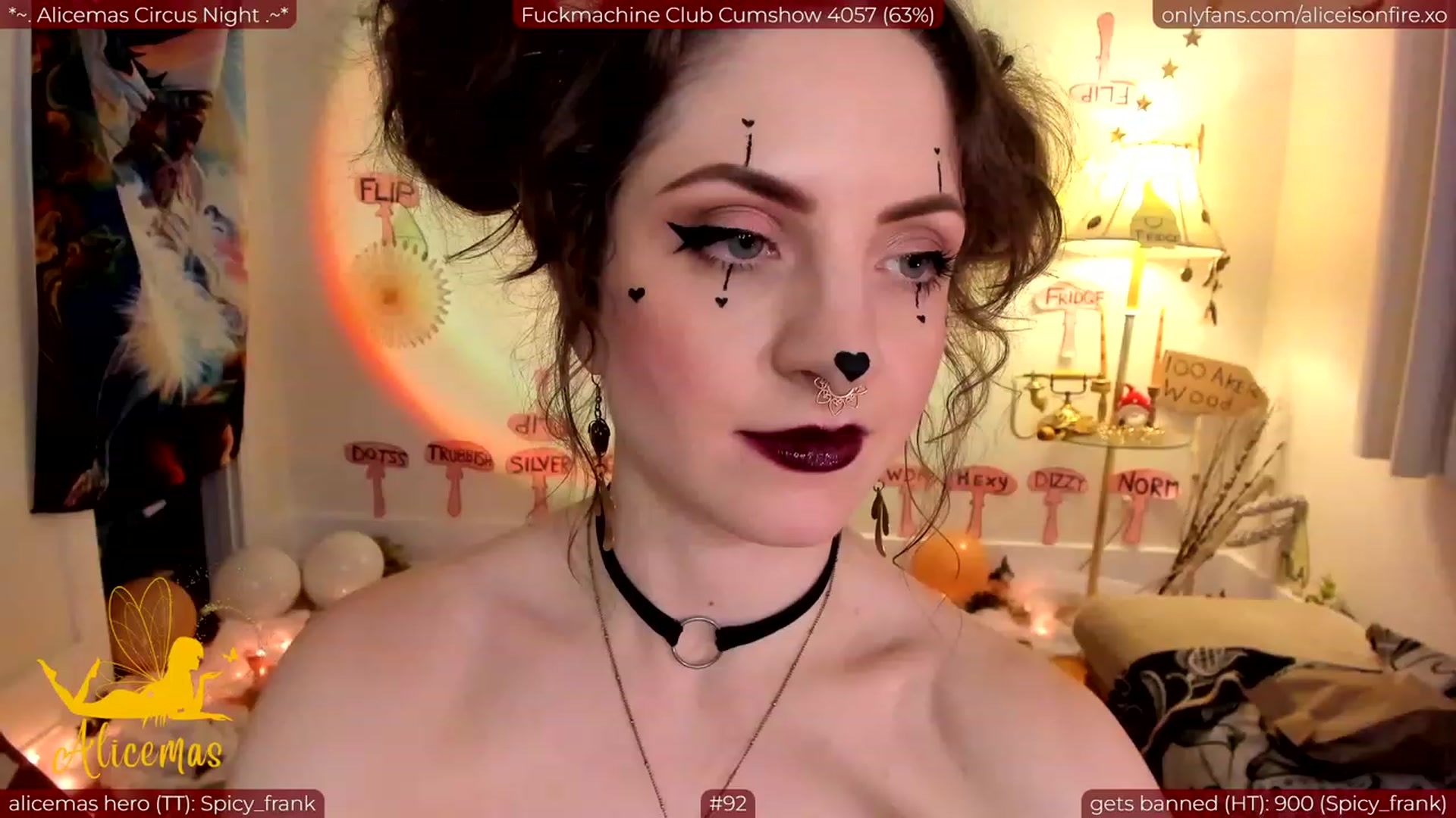Gallery image thumbnail from aliceisonfire's myfreecams stream on, 12/30/2023, 10:40 image 18 of 20