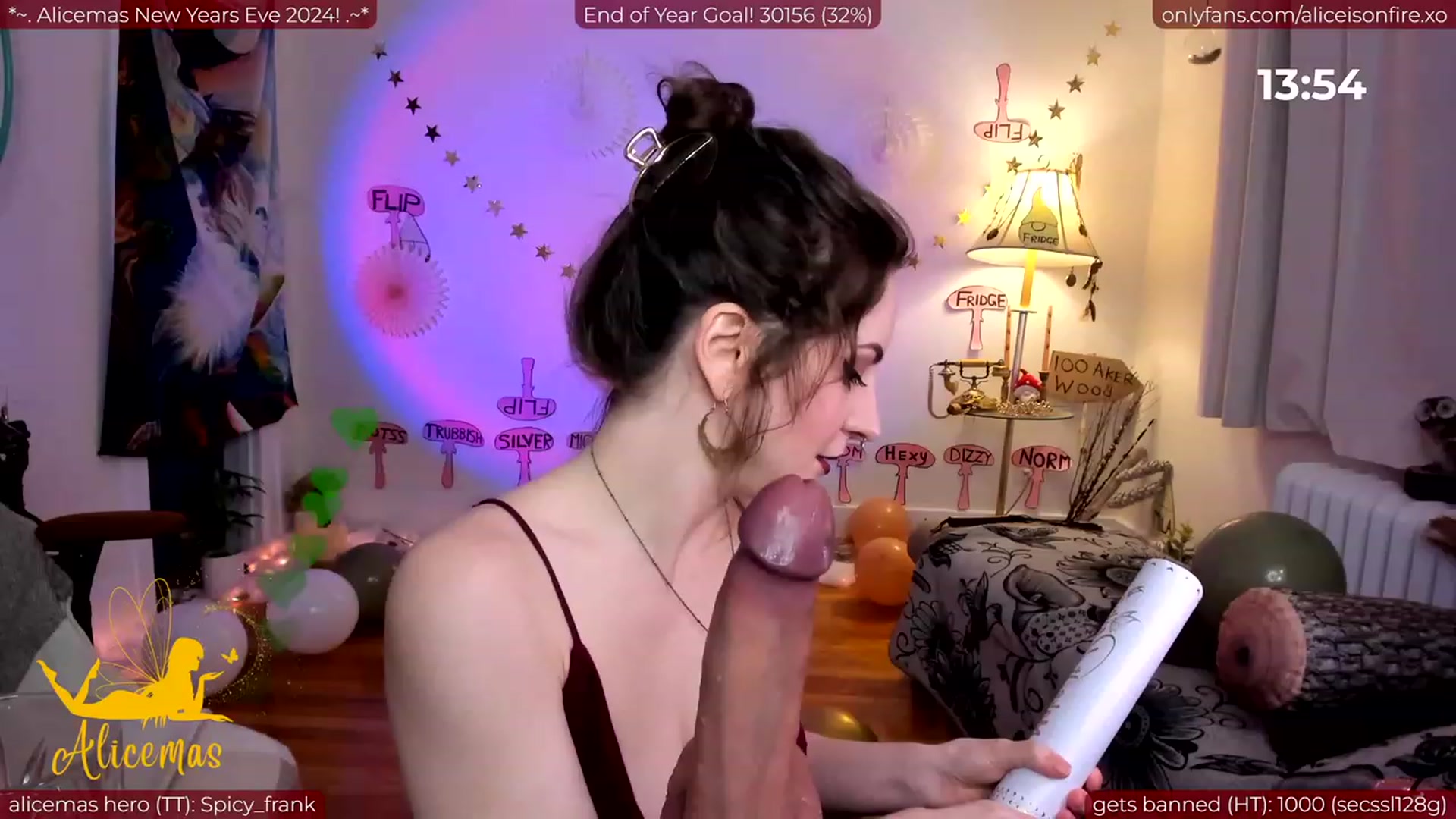 Gallery image thumbnail from aliceisonfire's myfreecams stream on, 01/01/2024, 05:38 image 7 of 20