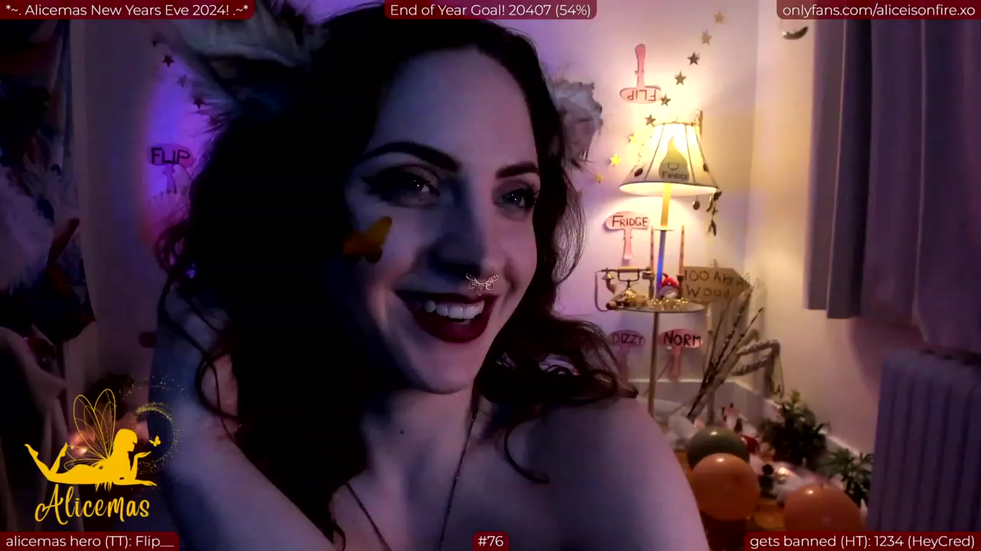 Gallery image thumbnail from aliceisonfire's myfreecams stream on, 01/01/2024, 11:32 image 11 of 20
