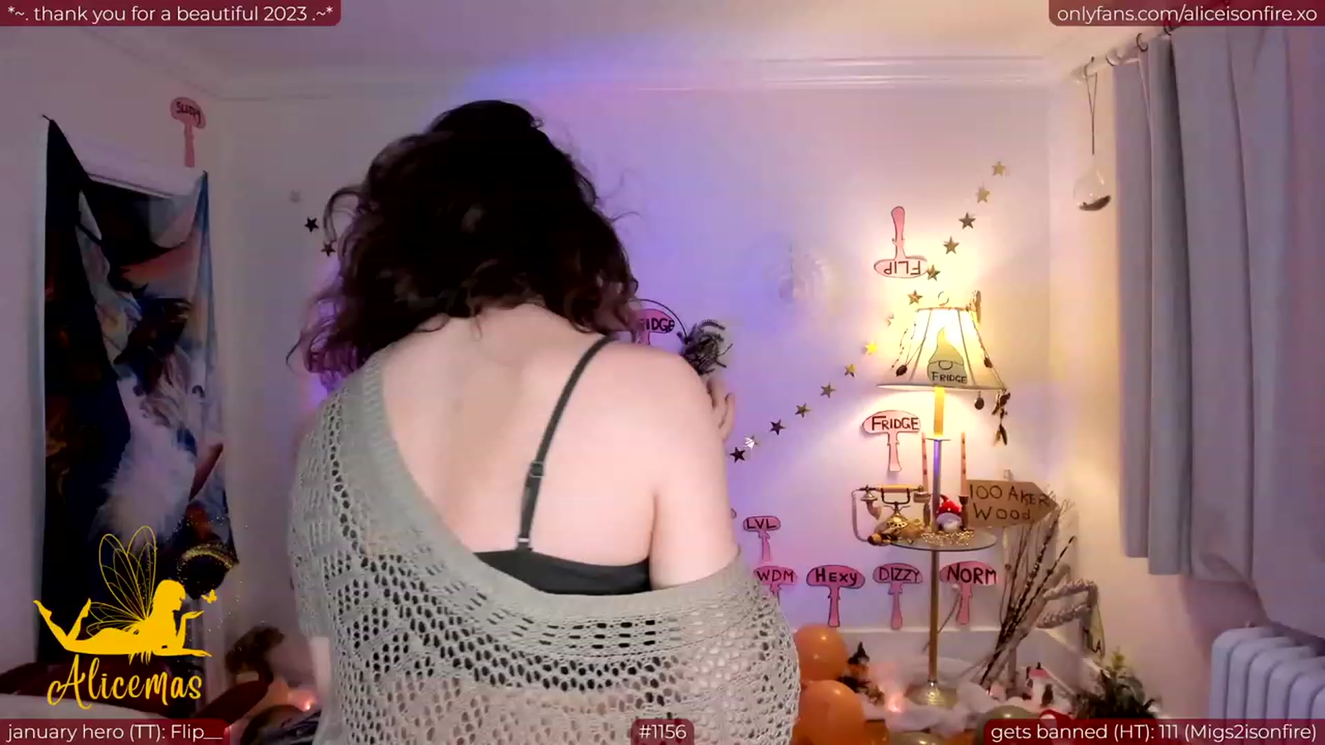 Gallery image thumbnail from aliceisonfire's myfreecams stream on, 01/04/2024, 06:00 image 17 of 20
