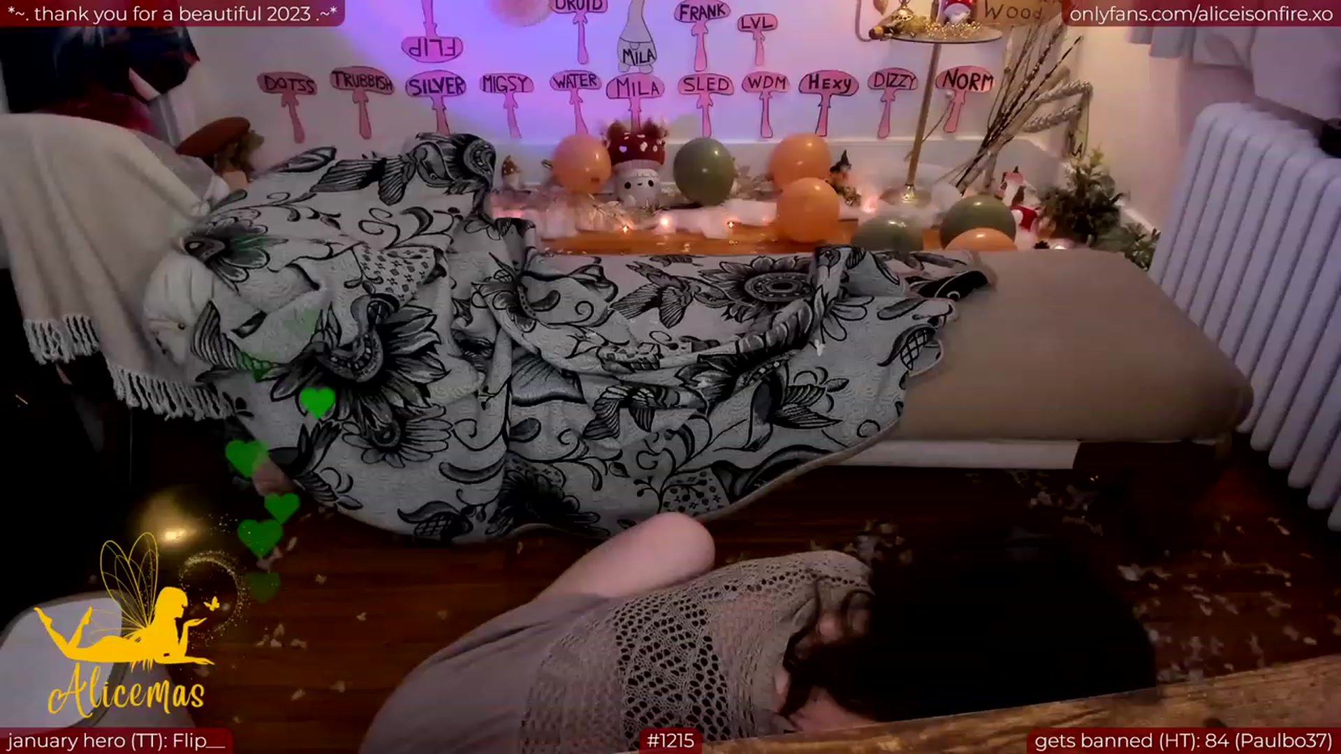 Gallery image thumbnail from aliceisonfire's myfreecams stream on, 01/04/2024, 06:00 image 5 of 20