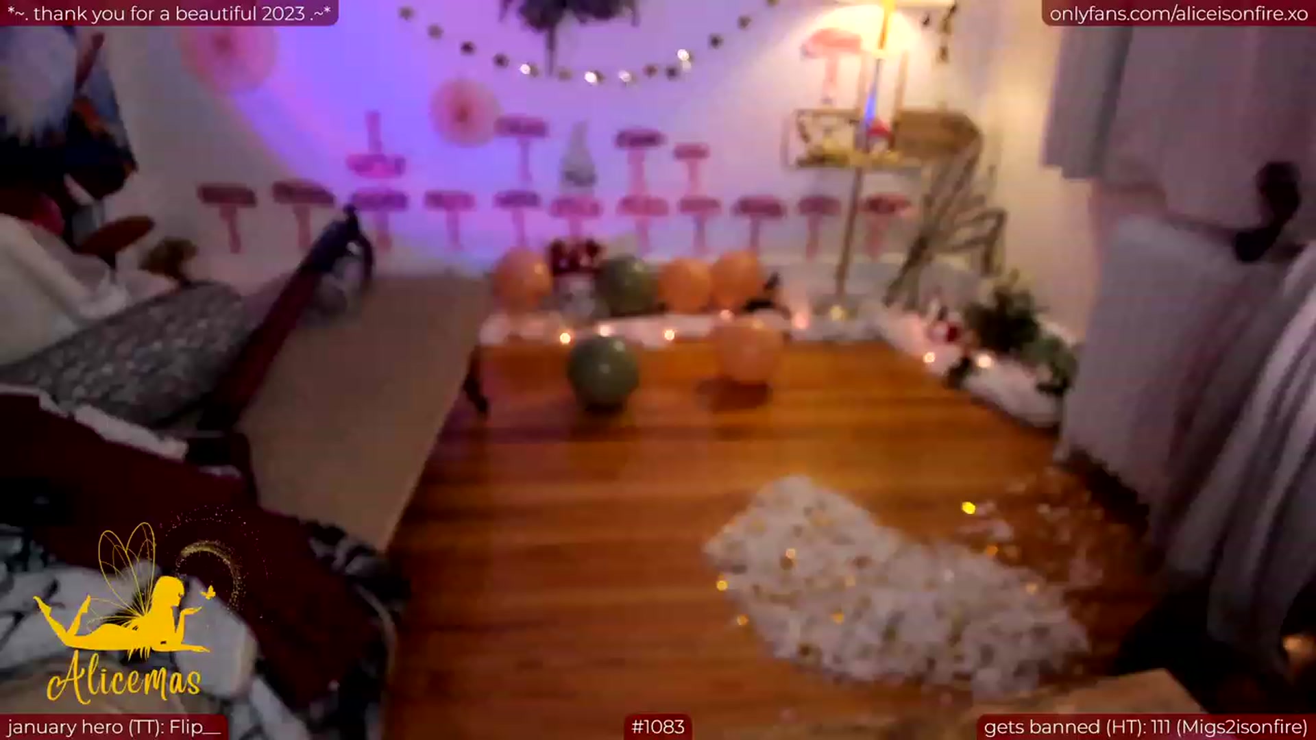 Gallery image thumbnail from aliceisonfire's myfreecams stream on, 01/04/2024, 07:17 image 8 of 20