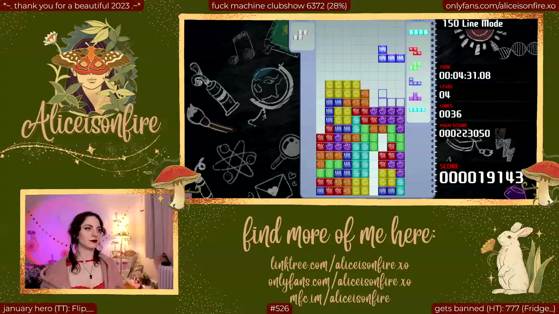 Gallery image thumbnail from aliceisonfire's myfreecams stream on, 01/06/2024, 09:49 image 19 of 20
