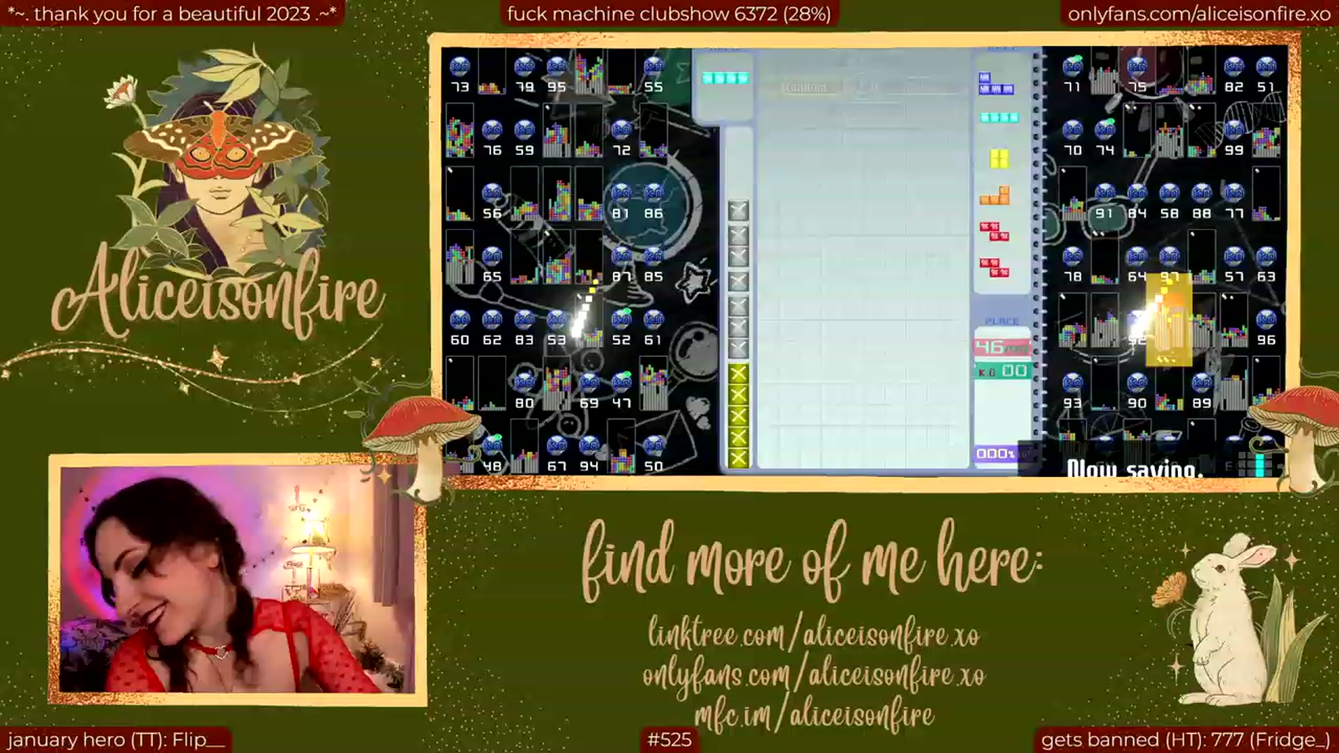 Gallery image thumbnail from aliceisonfire's myfreecams stream on, 01/06/2024, 09:49 image 16 of 20