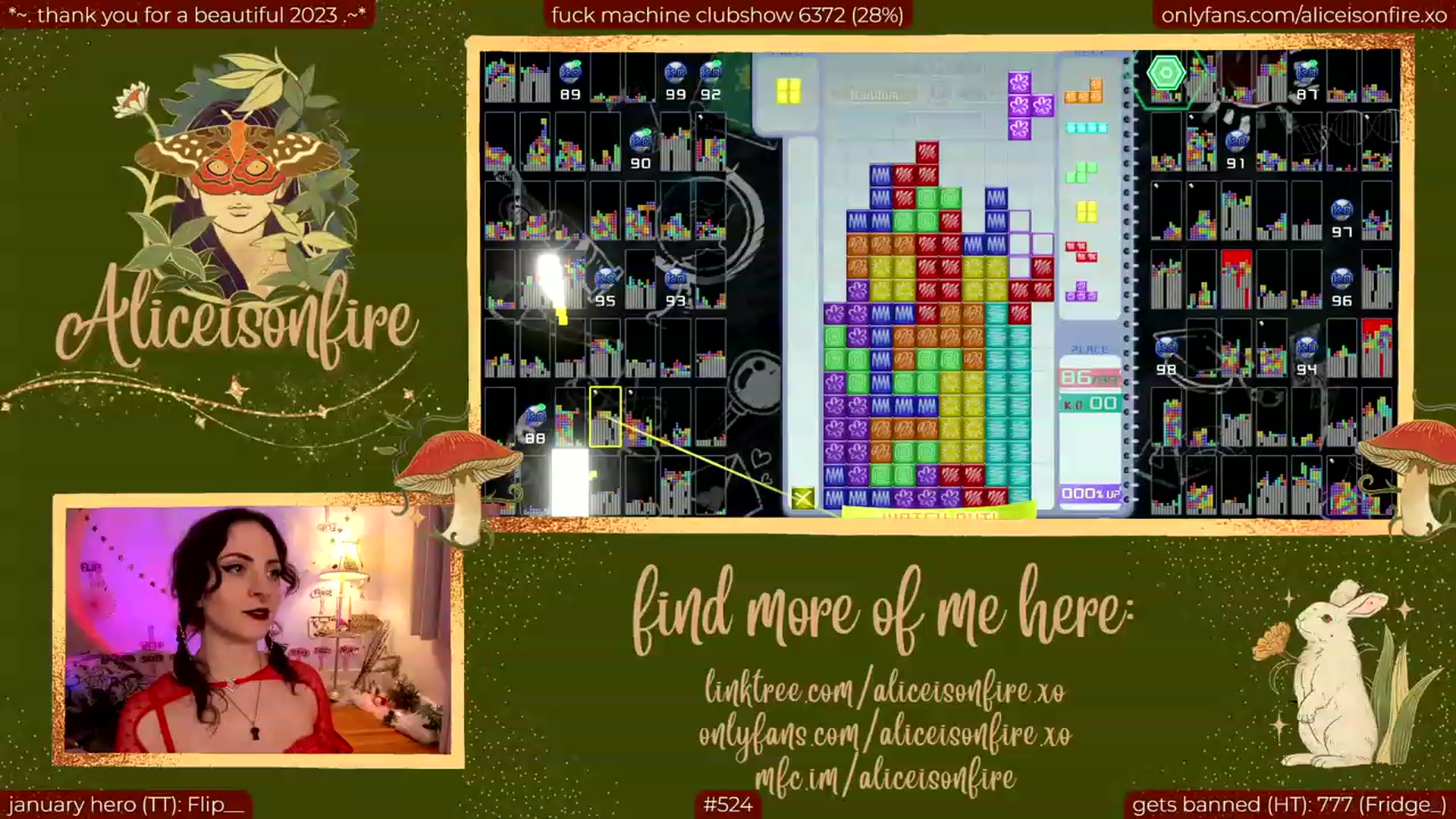 Gallery image thumbnail from aliceisonfire's myfreecams stream on, 01/06/2024, 09:49 image 14 of 20