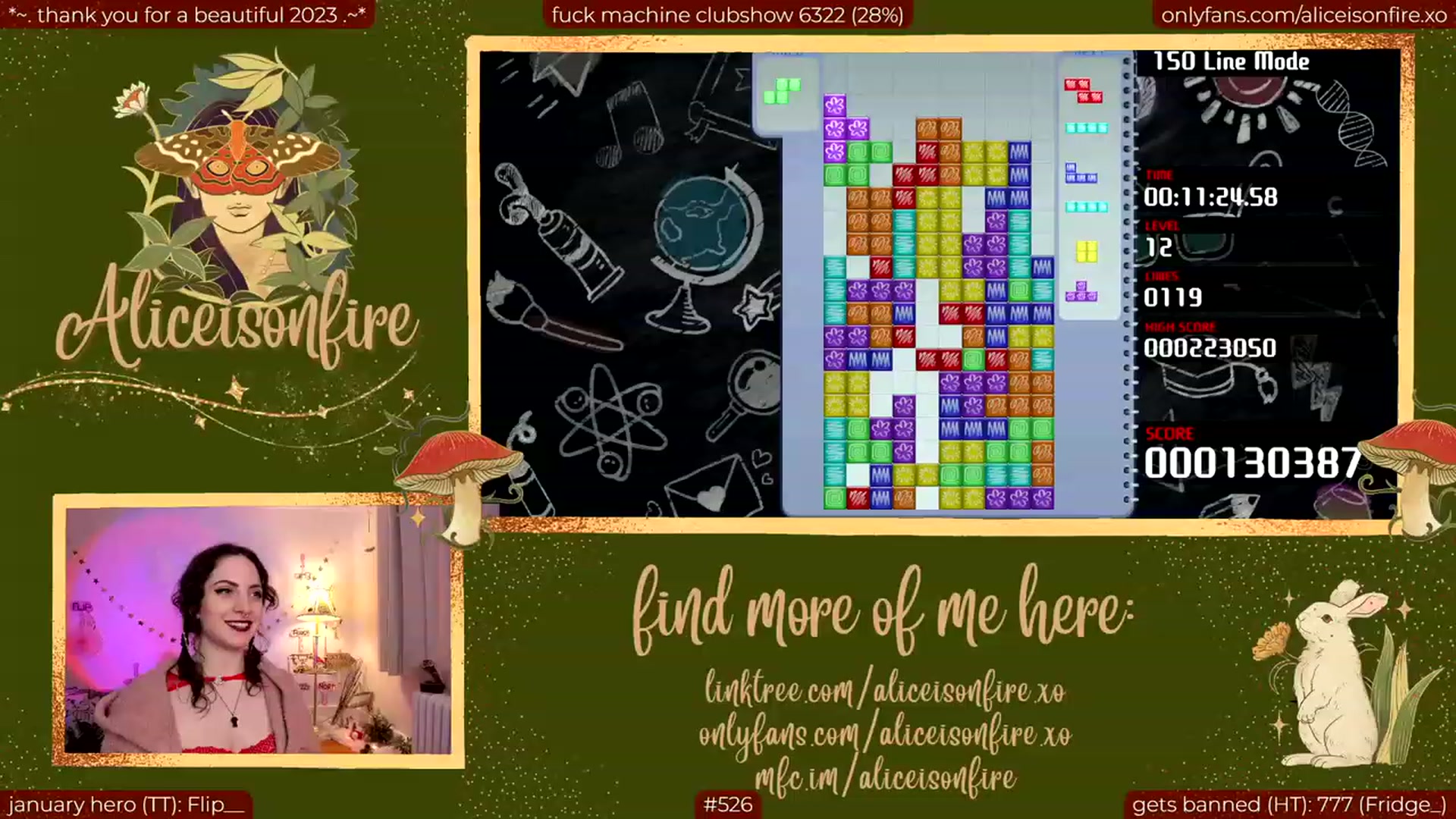 Gallery image thumbnail from aliceisonfire's myfreecams stream on, 01/06/2024, 09:49 image 20 of 20