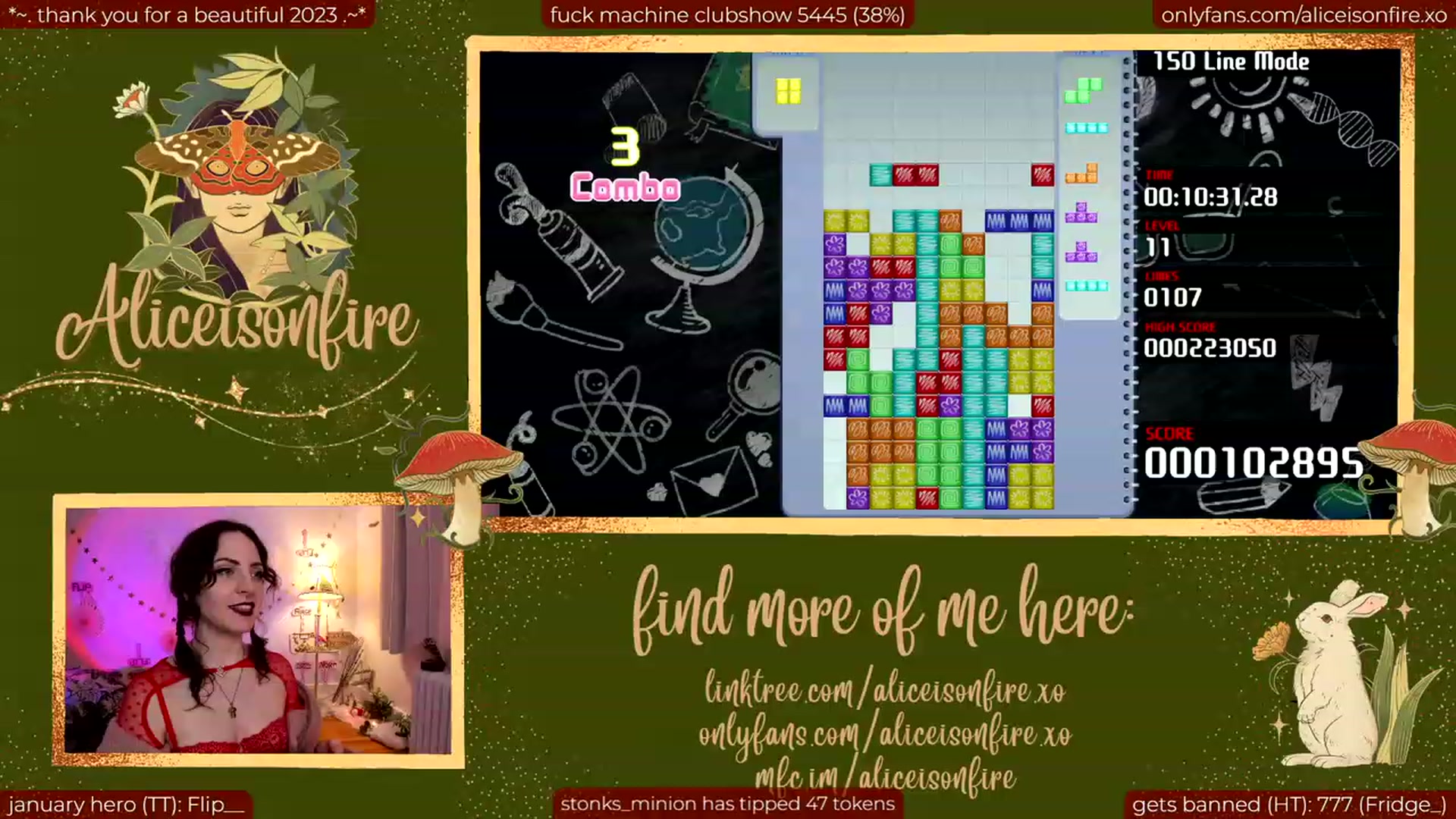 Gallery image thumbnail from aliceisonfire's myfreecams stream on, 01/06/2024, 11:10 image 12 of 20