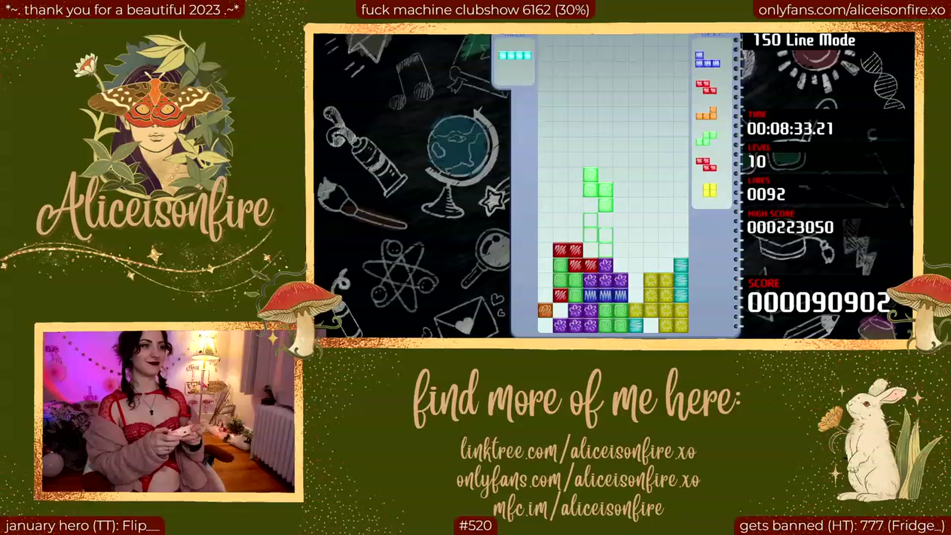 Gallery image thumbnail from aliceisonfire's myfreecams stream on, 01/06/2024, 11:10 image 3 of 20