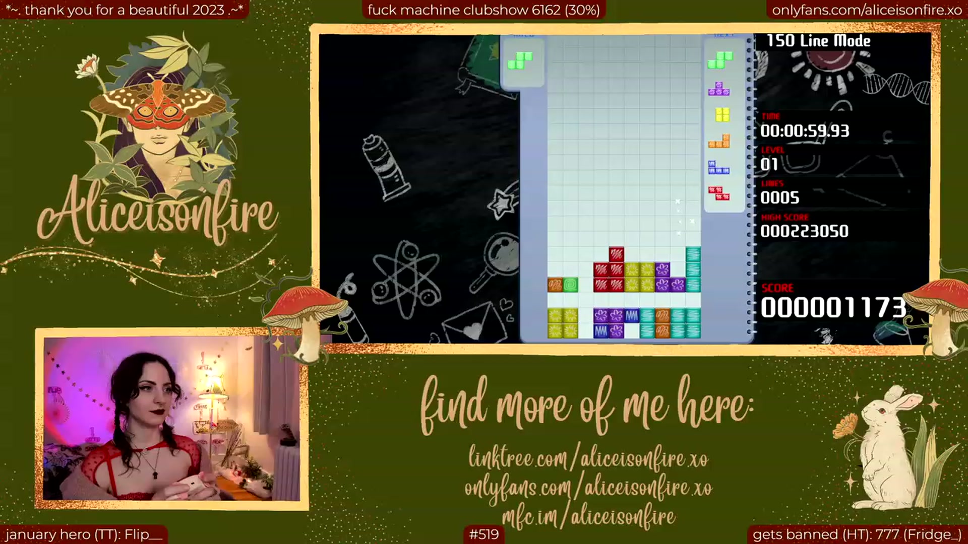 Gallery image thumbnail from aliceisonfire's myfreecams stream on, 01/06/2024, 11:10 image 6 of 20