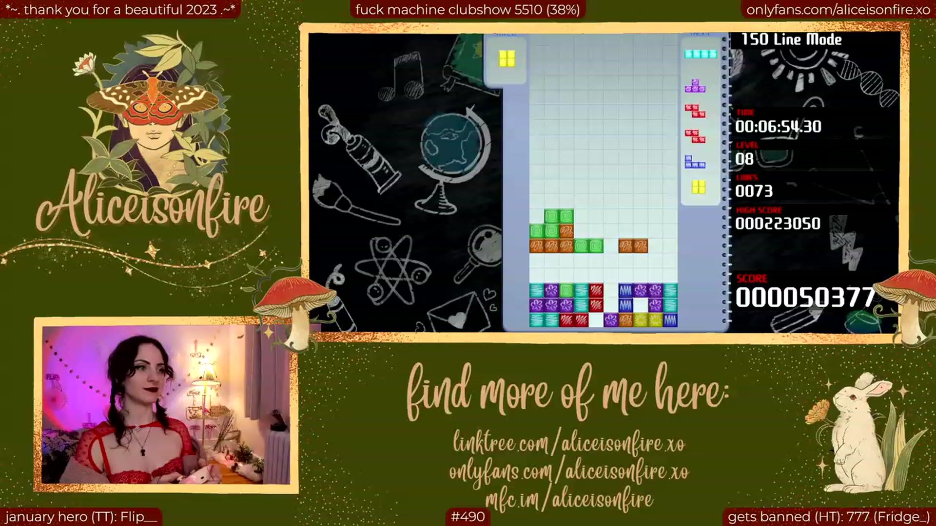 Gallery image thumbnail from aliceisonfire's myfreecams stream on, 01/06/2024, 11:10 image 11 of 20