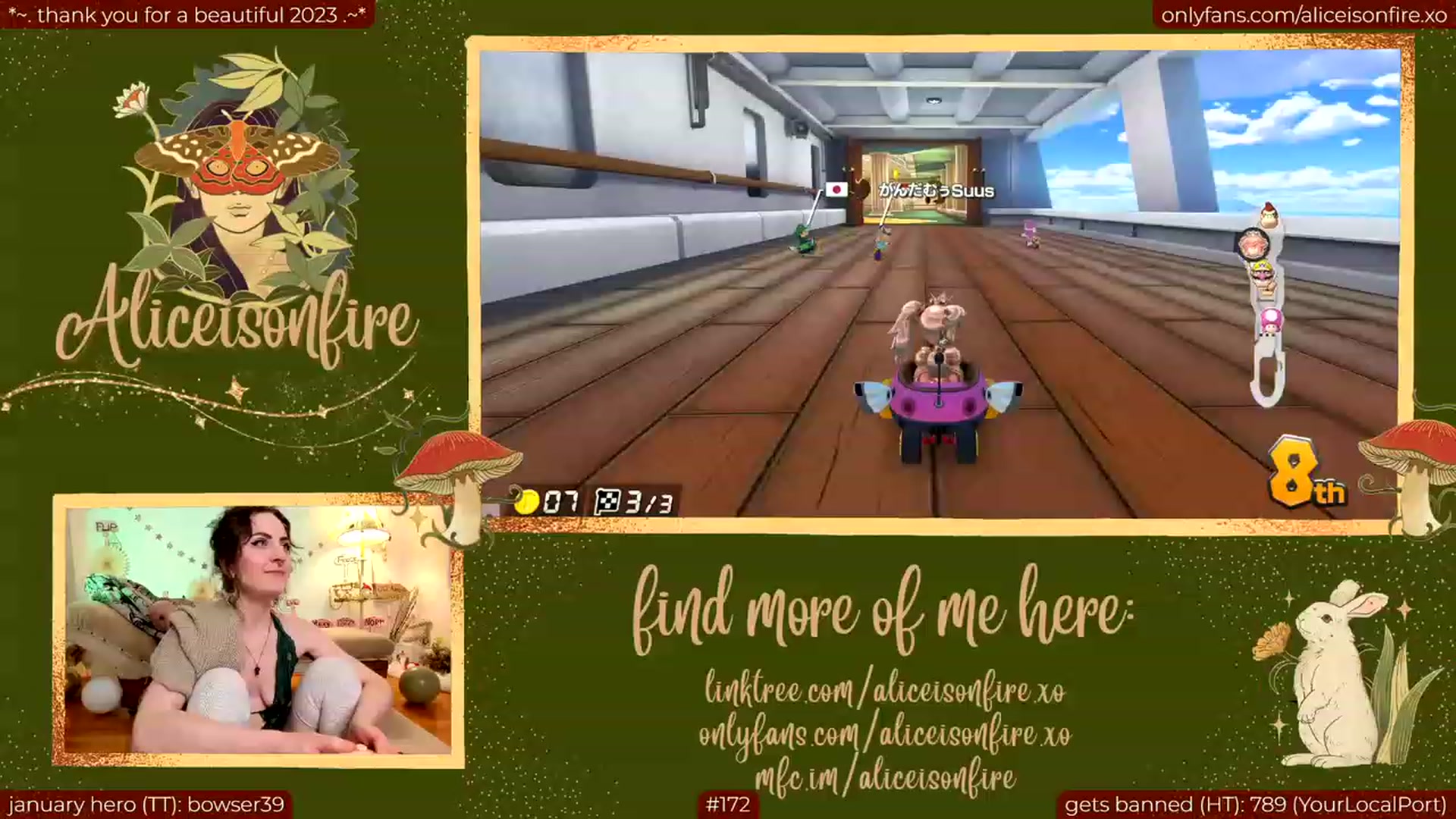 Gallery image thumbnail from aliceisonfire's myfreecams stream on, 01/12/2024, 09:40 image 12 of 20