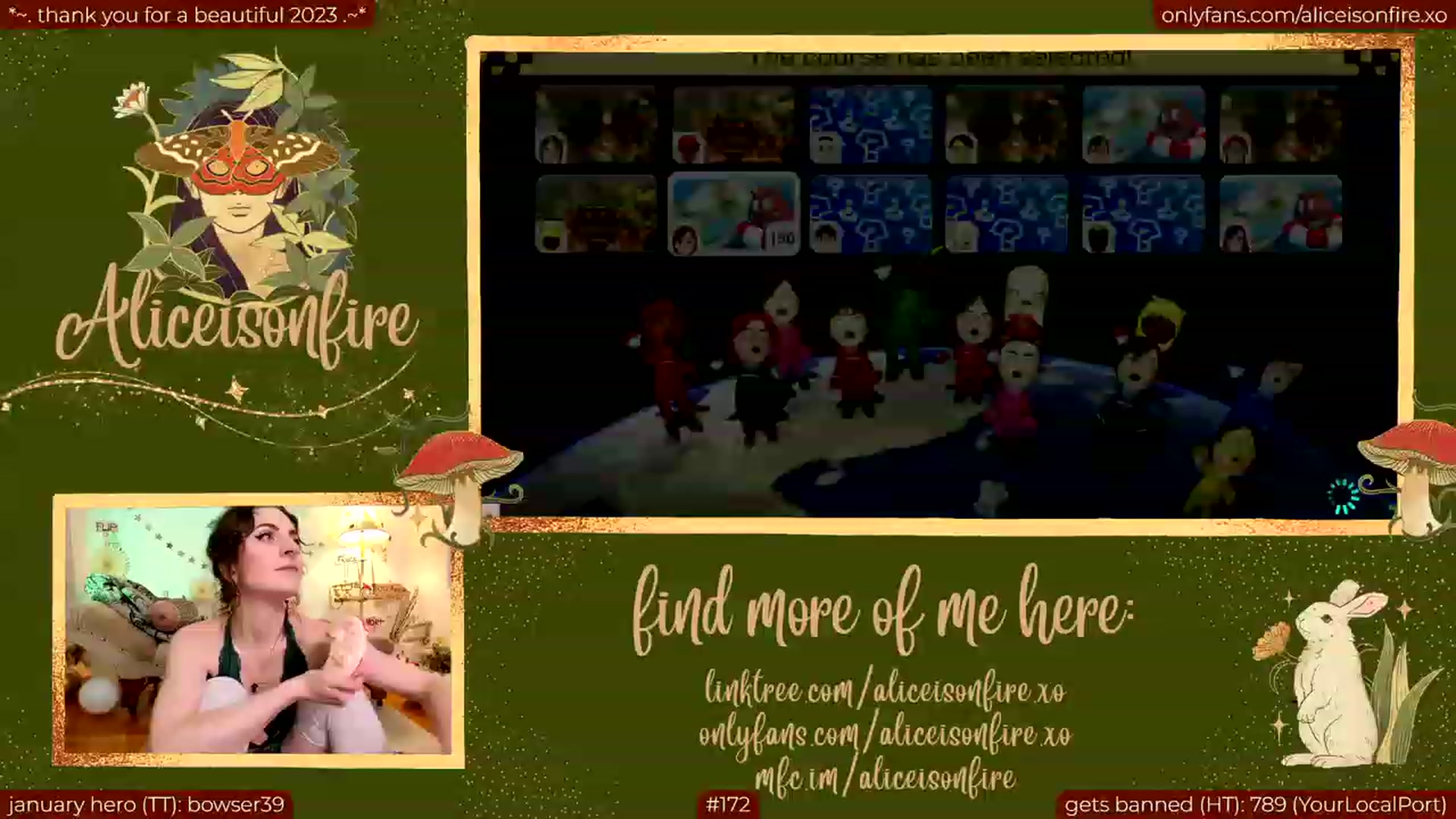 Gallery image thumbnail from aliceisonfire's myfreecams stream on, 01/12/2024, 09:40 image 10 of 20
