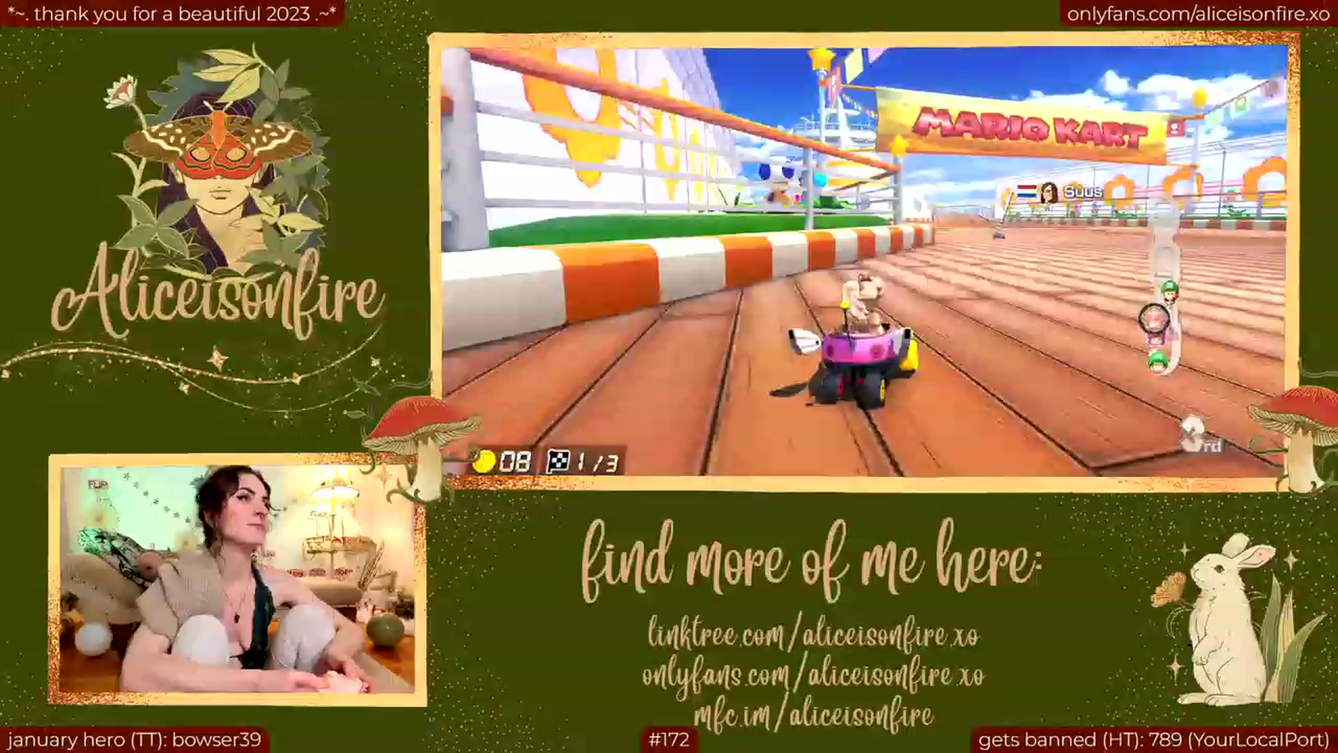 Gallery image thumbnail from aliceisonfire's myfreecams stream on, 01/12/2024, 09:40 image 11 of 20
