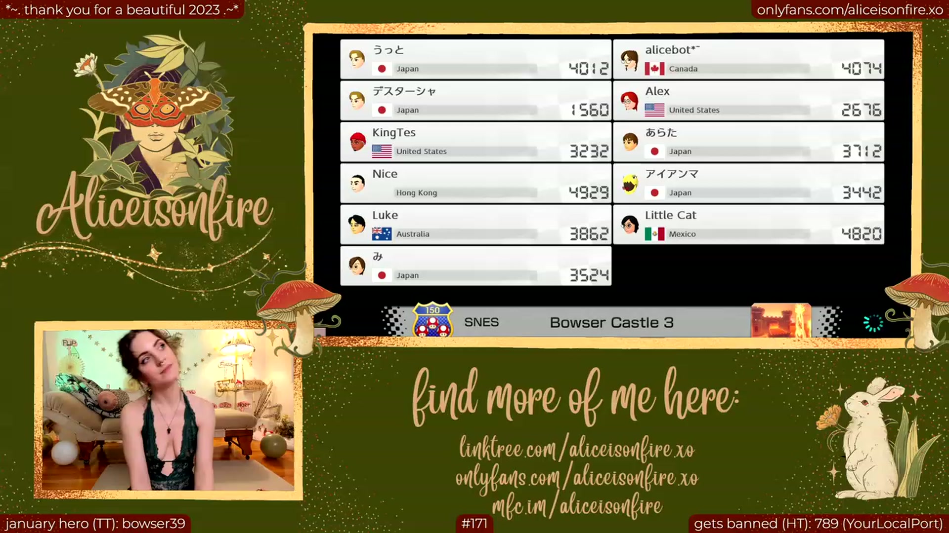 Gallery image thumbnail from aliceisonfire's myfreecams stream on, 01/12/2024, 09:40 image 3 of 20