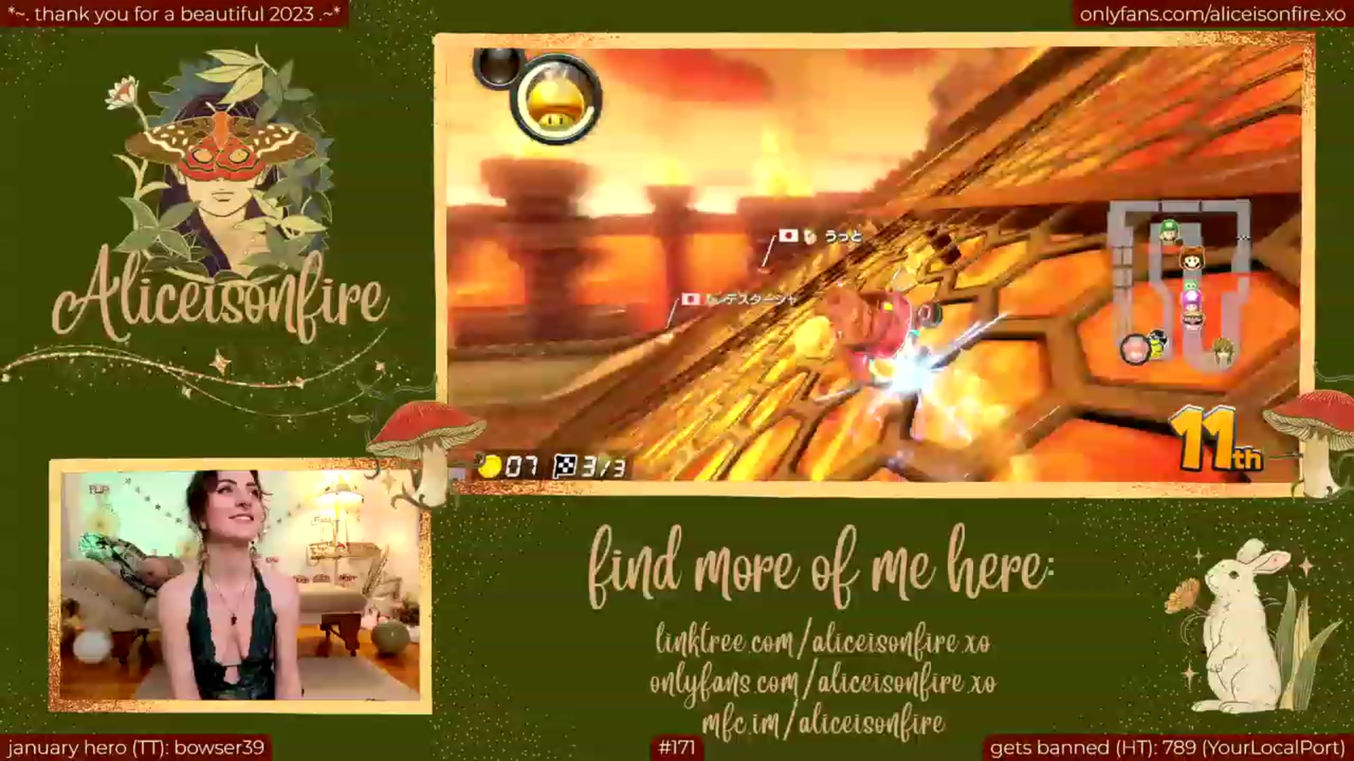 Gallery image thumbnail from aliceisonfire's myfreecams stream on, 01/12/2024, 09:40 image 5 of 20