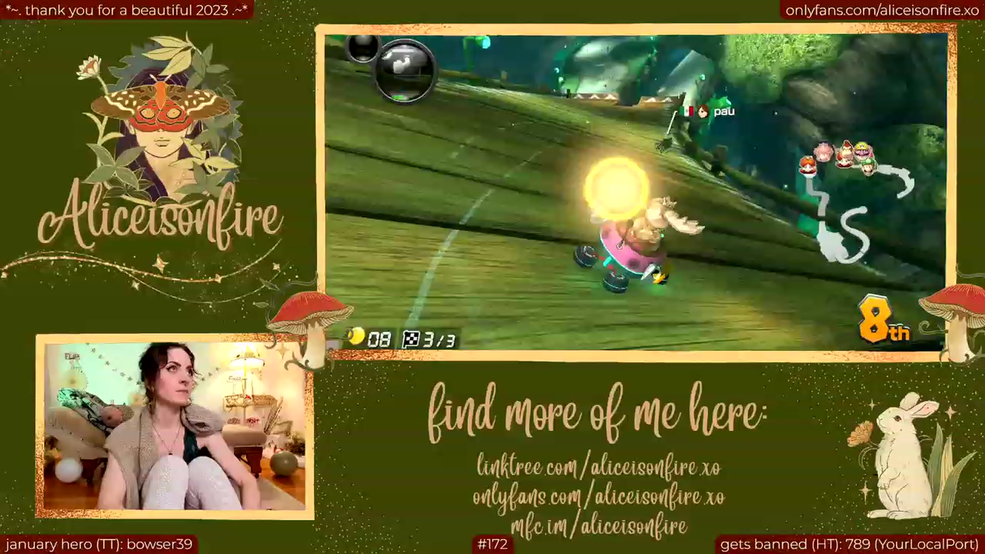 Gallery image thumbnail from aliceisonfire's myfreecams stream on, 01/12/2024, 09:40 image 18 of 20