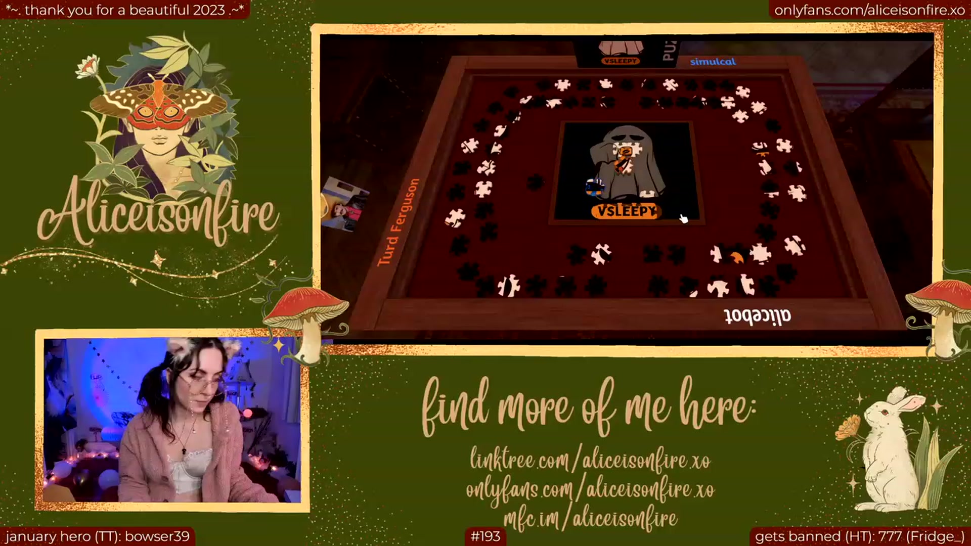 Gallery image thumbnail from aliceisonfire's myfreecams stream on, 01/13/2024, 10:23 image 4 of 20