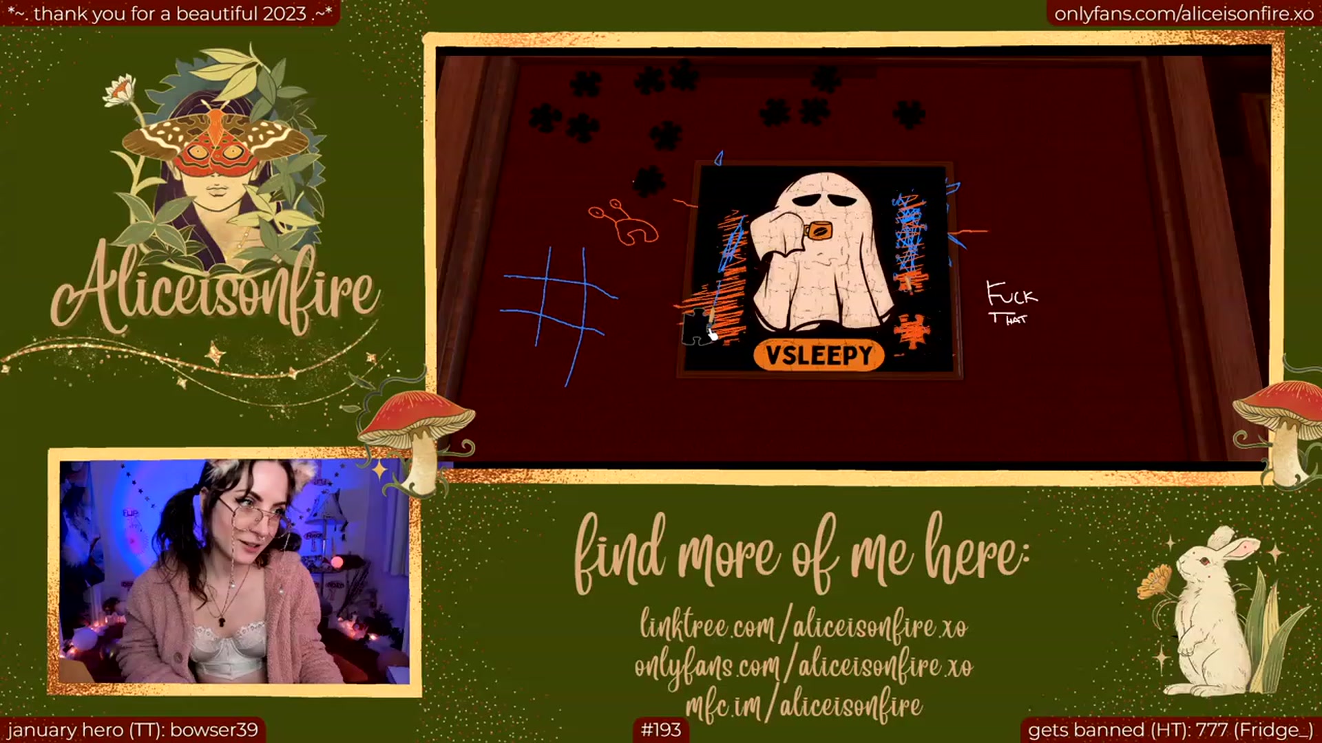 Gallery image thumbnail from aliceisonfire's myfreecams stream on, 01/13/2024, 10:23 image 10 of 20