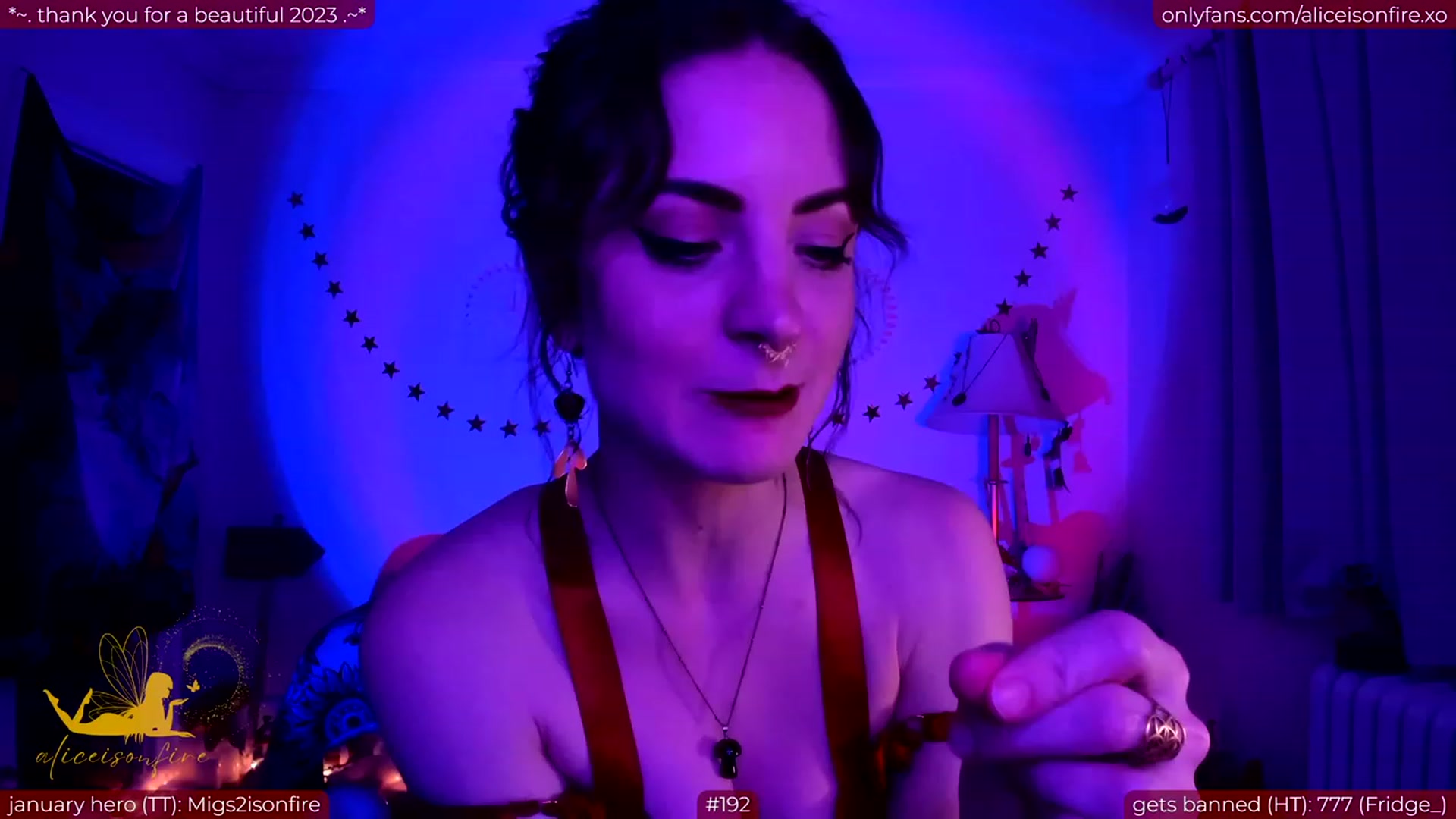 Gallery image thumbnail from aliceisonfire's myfreecams stream on, 01/20/2024, 11:27 image 7 of 20