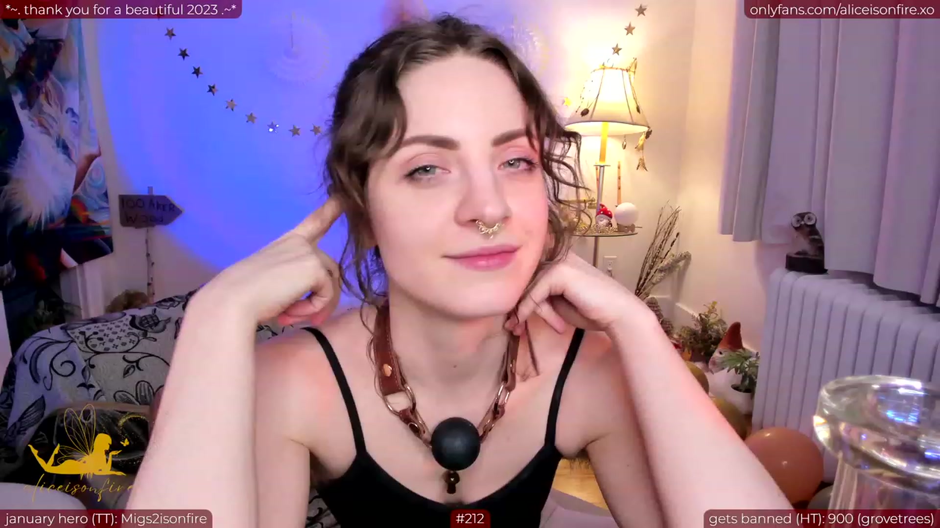 Gallery image thumbnail from aliceisonfire's myfreecams stream on, 01/24/2024, 10:36 image 18 of 20