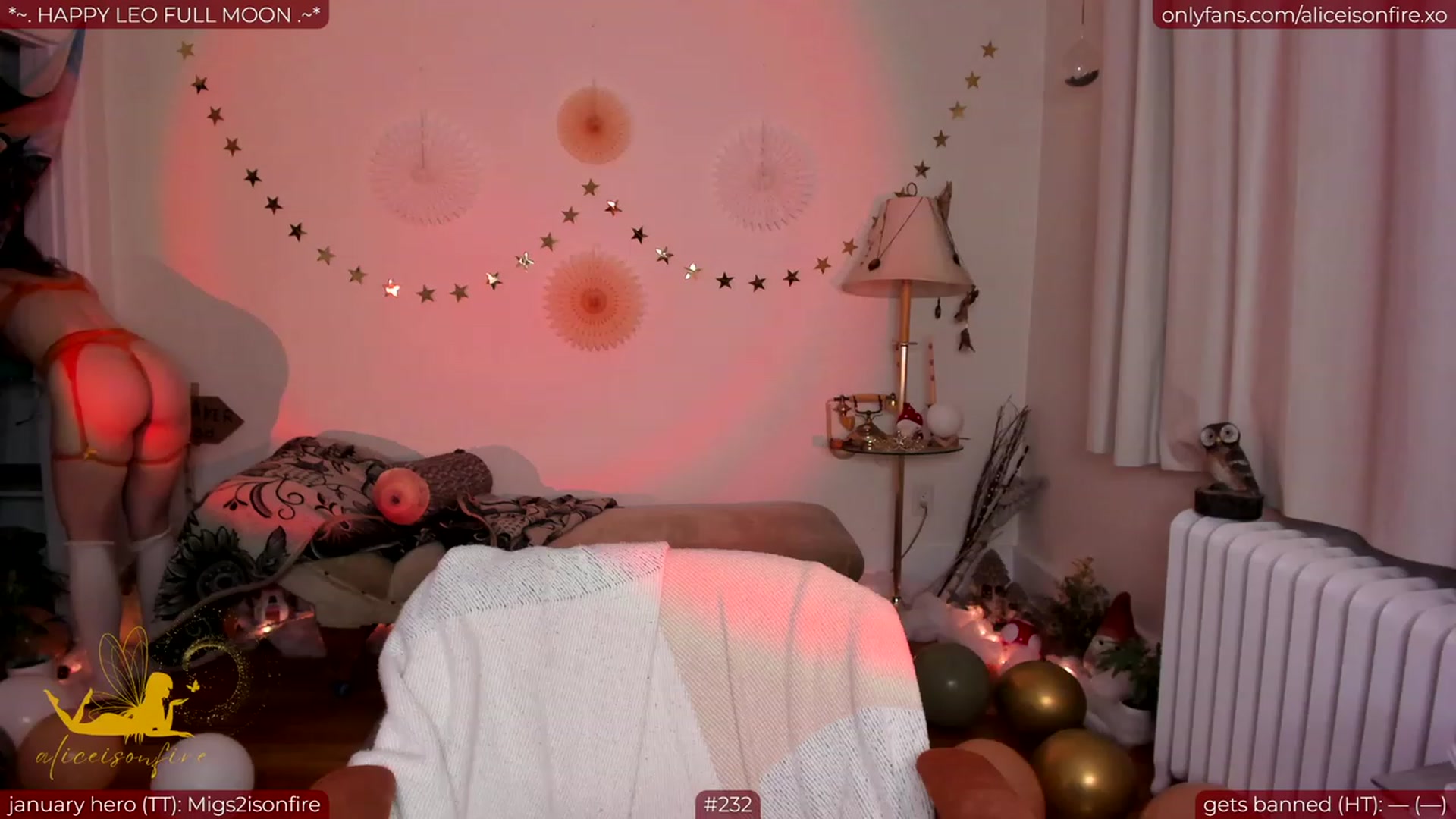 Gallery image thumbnail from aliceisonfire's myfreecams stream on, 01/26/2024, 04:47 image 1 of 20