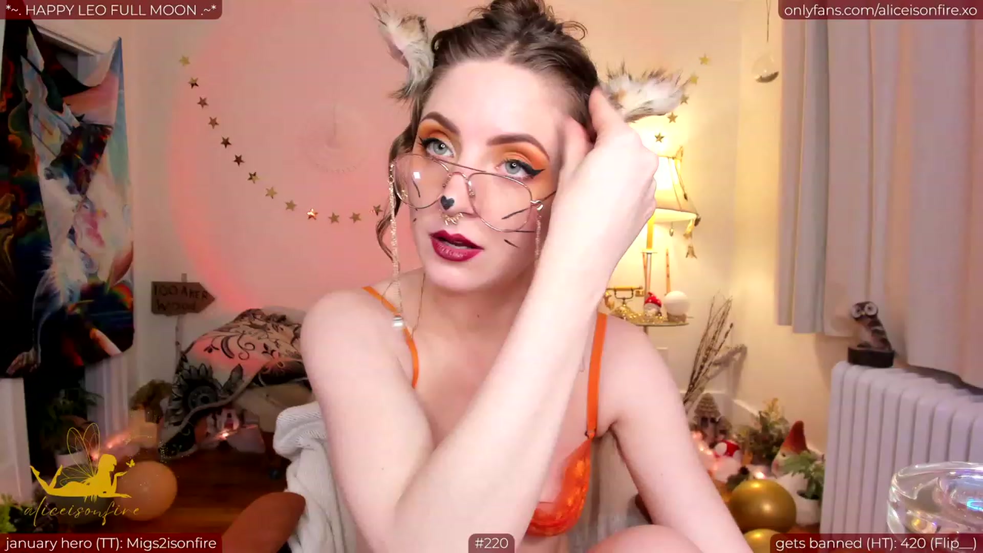 Gallery image thumbnail from aliceisonfire's myfreecams stream on, 01/26/2024, 10:31 image 9 of 20