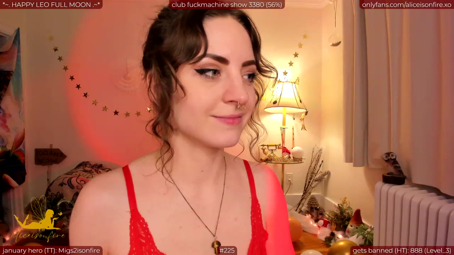 Gallery image thumbnail from aliceisonfire's myfreecams stream on, 01/27/2024, 10:26 image 11 of 20
